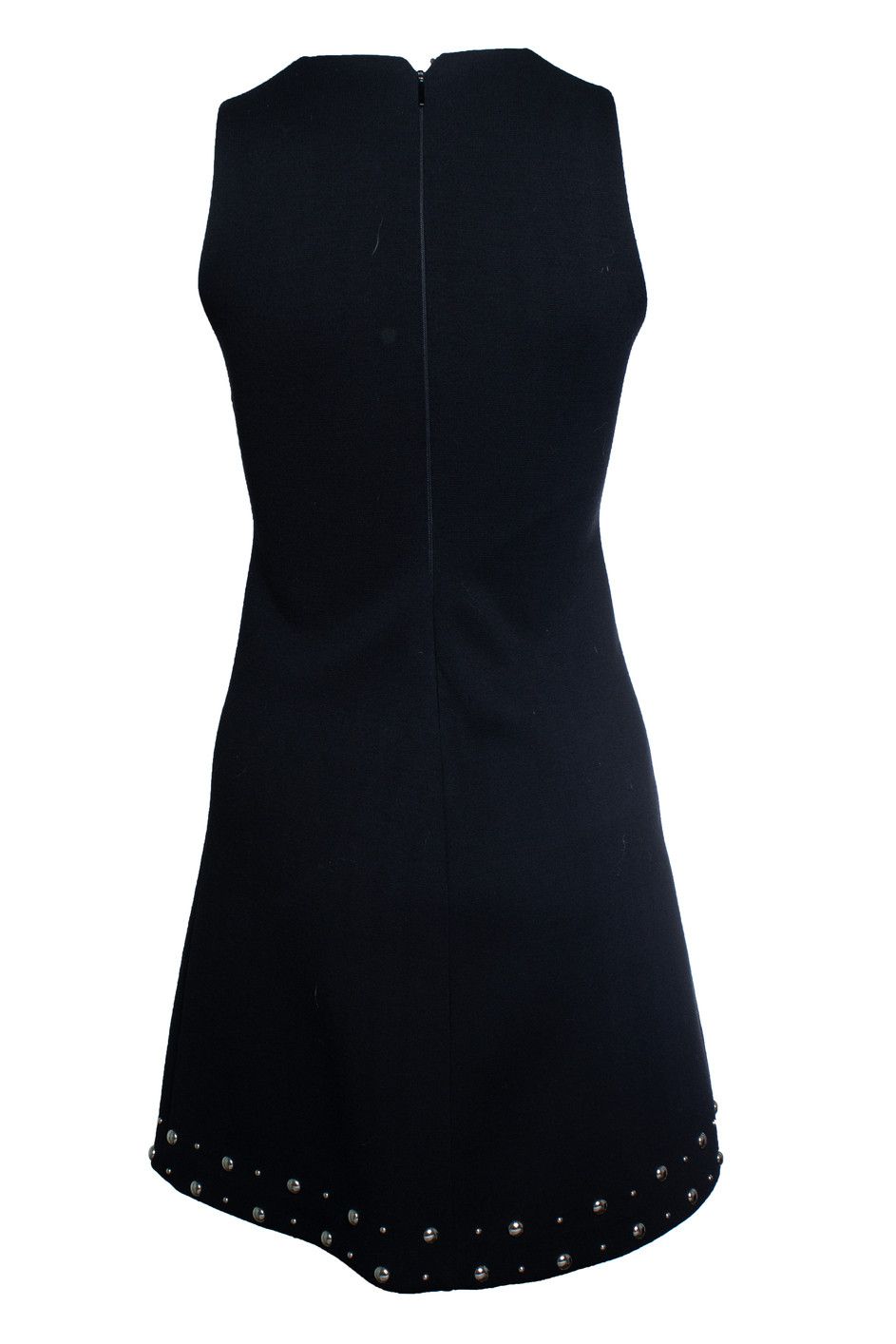 Saint Laurent Paris Saint Laurent, studded sleeveless mini dress Size S / US 4 / IT 40 - 3 Thumbnail