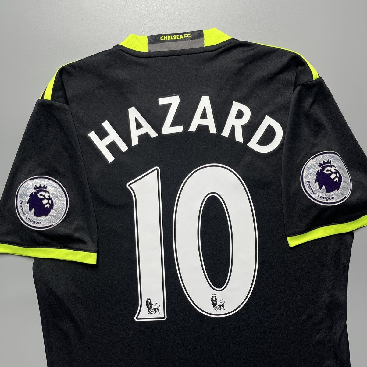 Adidas CHELSEA ADIDAS 2016/2017 FOOTBALL AWAY JERSEY #10 HAZARD Size US M / EU 48-50 / 2 - 8 Thumbnail