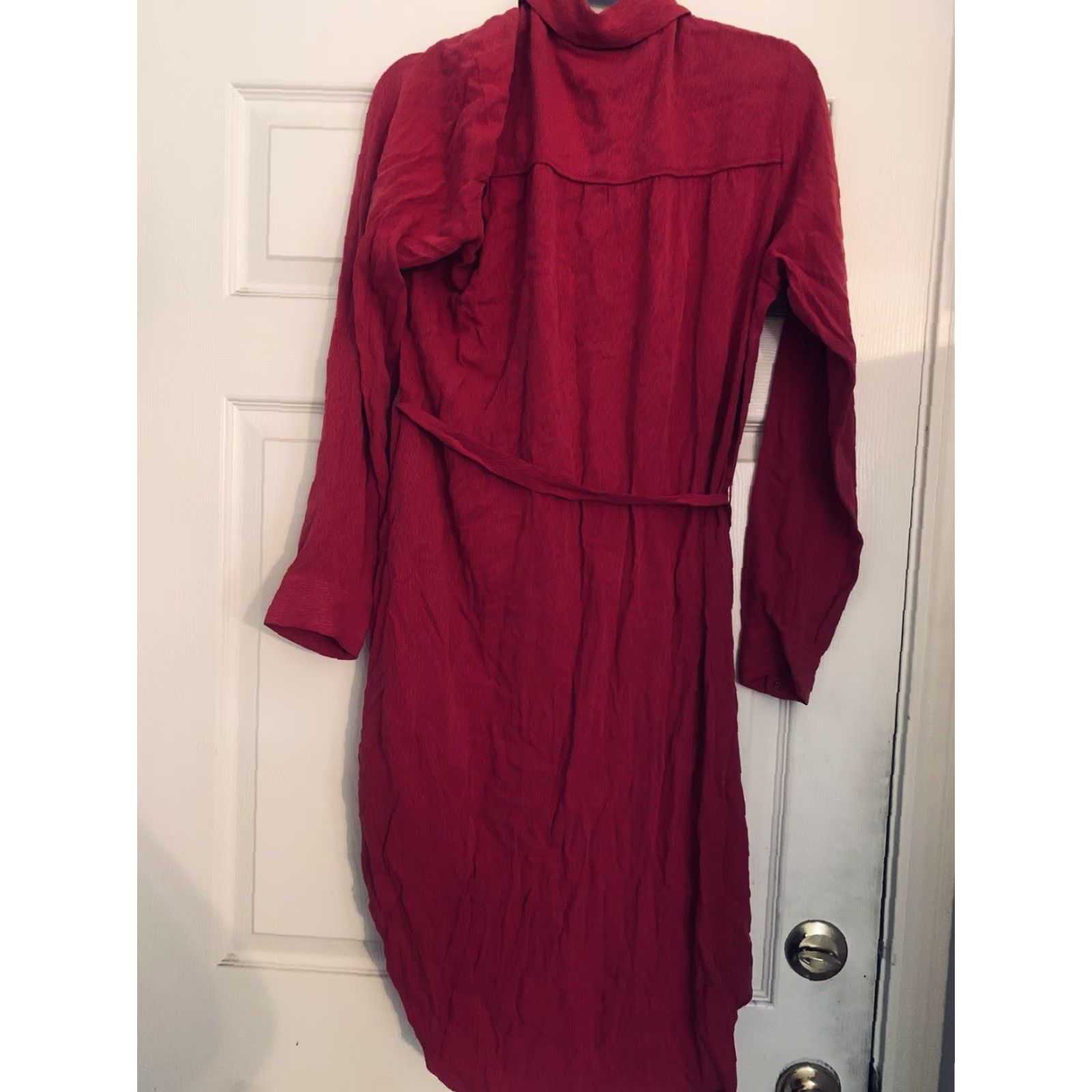 Ariat Ariat Hogan Dress Belted Pockets Snap Button Sz M Red New 10028121 Size M / US 6-8 / IT 42-44 - 5 Thumbnail