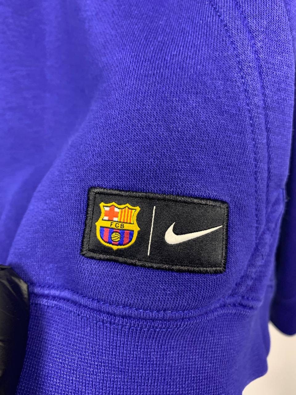 Nike FC Barcelona Nike Hoodie Purple Size L Football Soccer Size US L / EU 52-54 / 3 - 9 Thumbnail