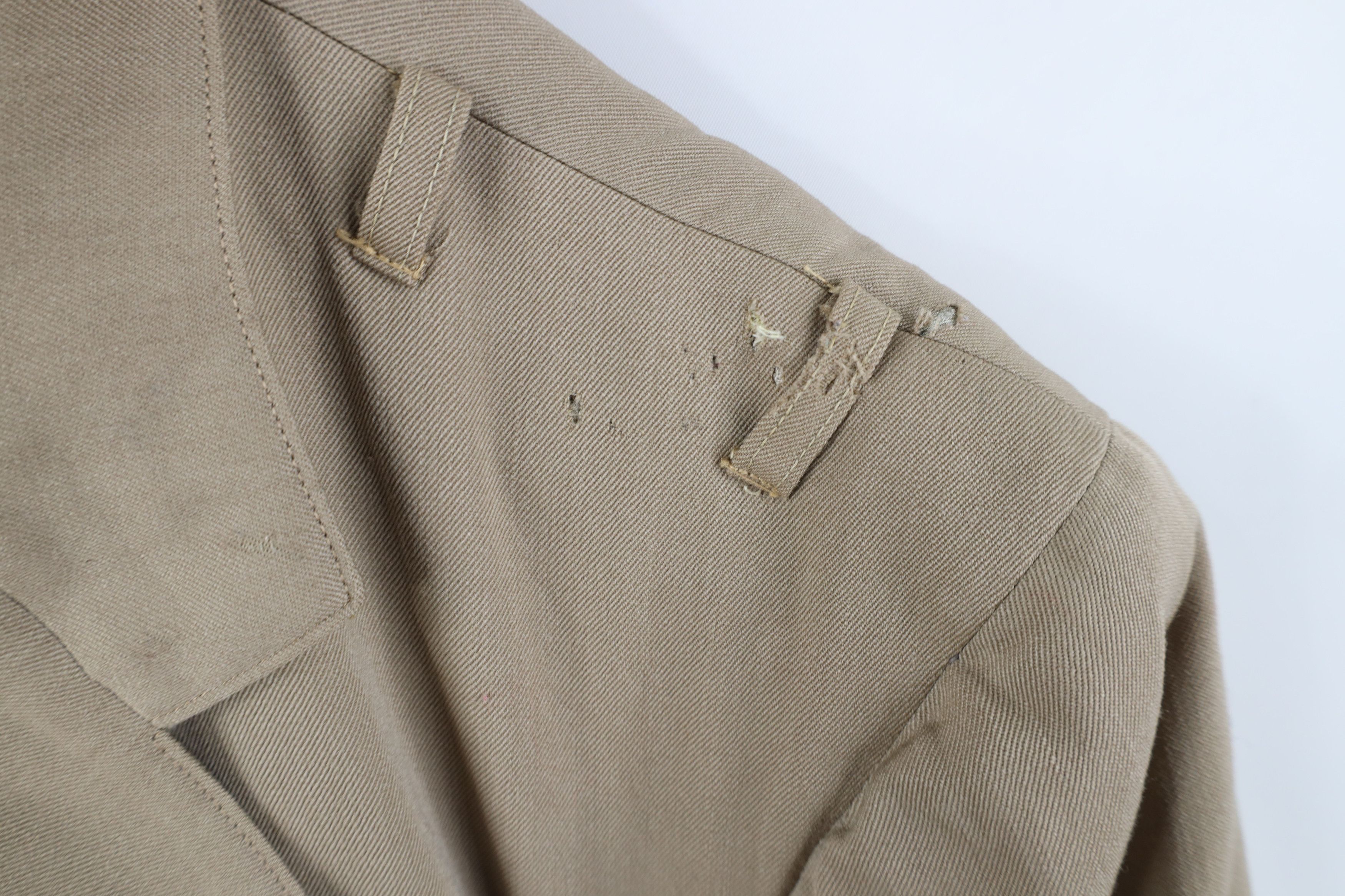 Vintage Vintage 50s Korean War Military Officer Jacket Khaki USA Size US XXL / EU 58 / 5 - 4 Thumbnail