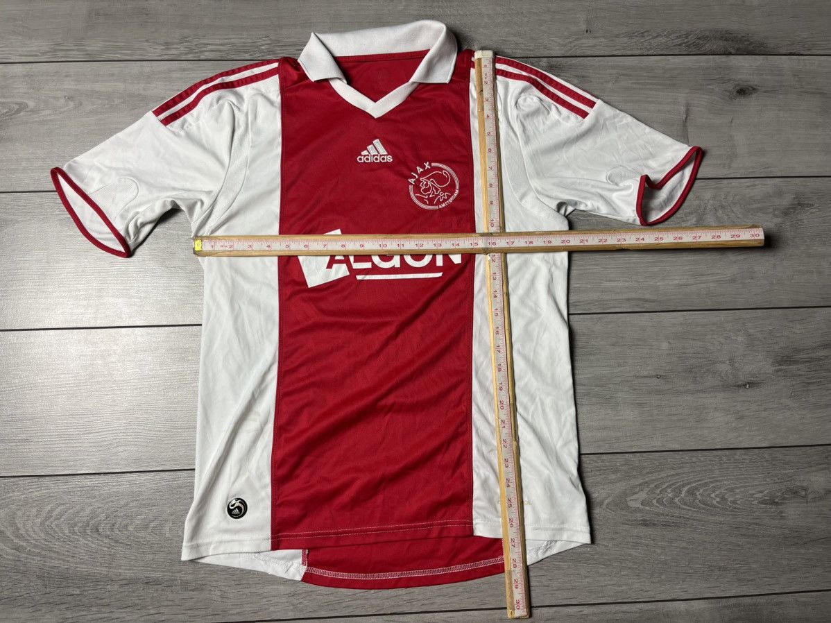 Adidas Ajax 2009 2010 Home Shirt Adidas Amsterdam FC Football Size US M / EU 48-50 / 2 - 6 Thumbnail