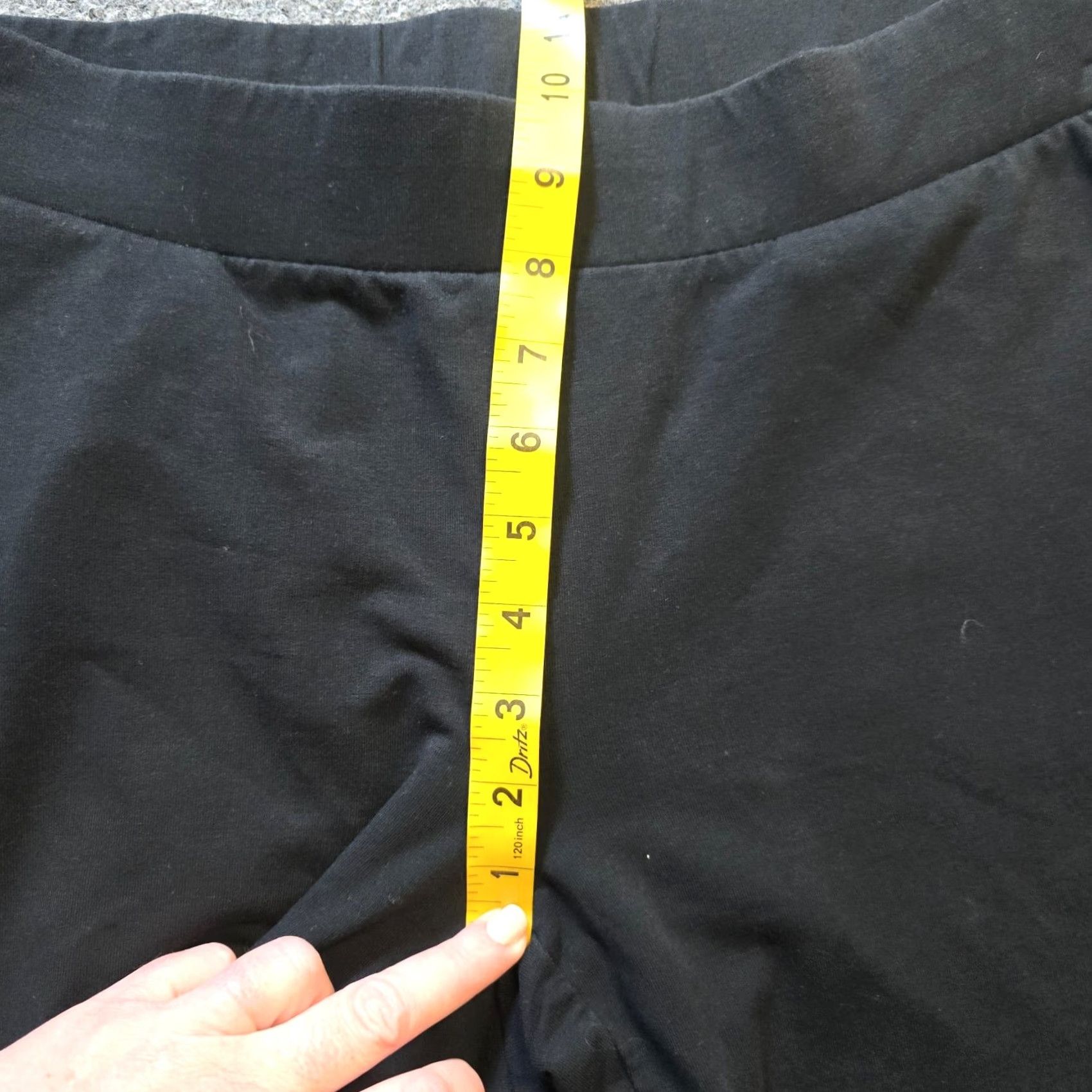 J. Jill J Jill Pants Women XS Black Affinity French Terry Slim Leg Casual Lounge Size 26" / US 2 / IT 38 - 6 Thumbnail