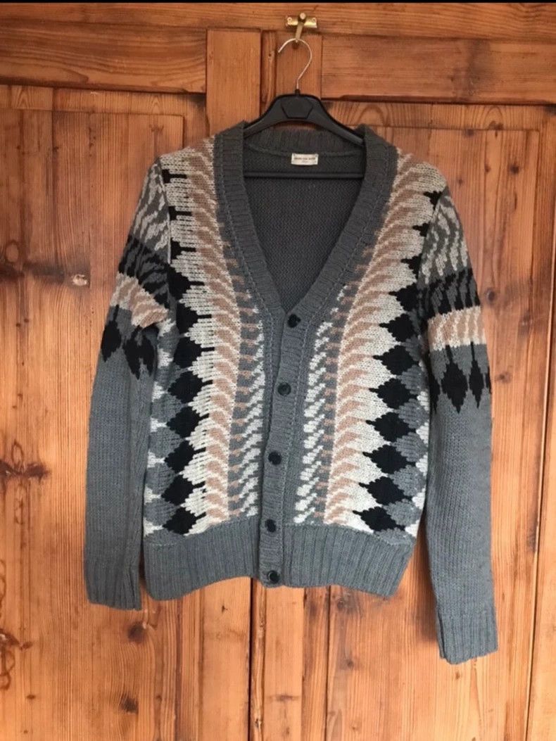 Dries Van Noten driesvan noten Pure wool sweater with pattern 2503-Nextarr Size US L / EU 52-54 / 3 - 1 Thumbnail