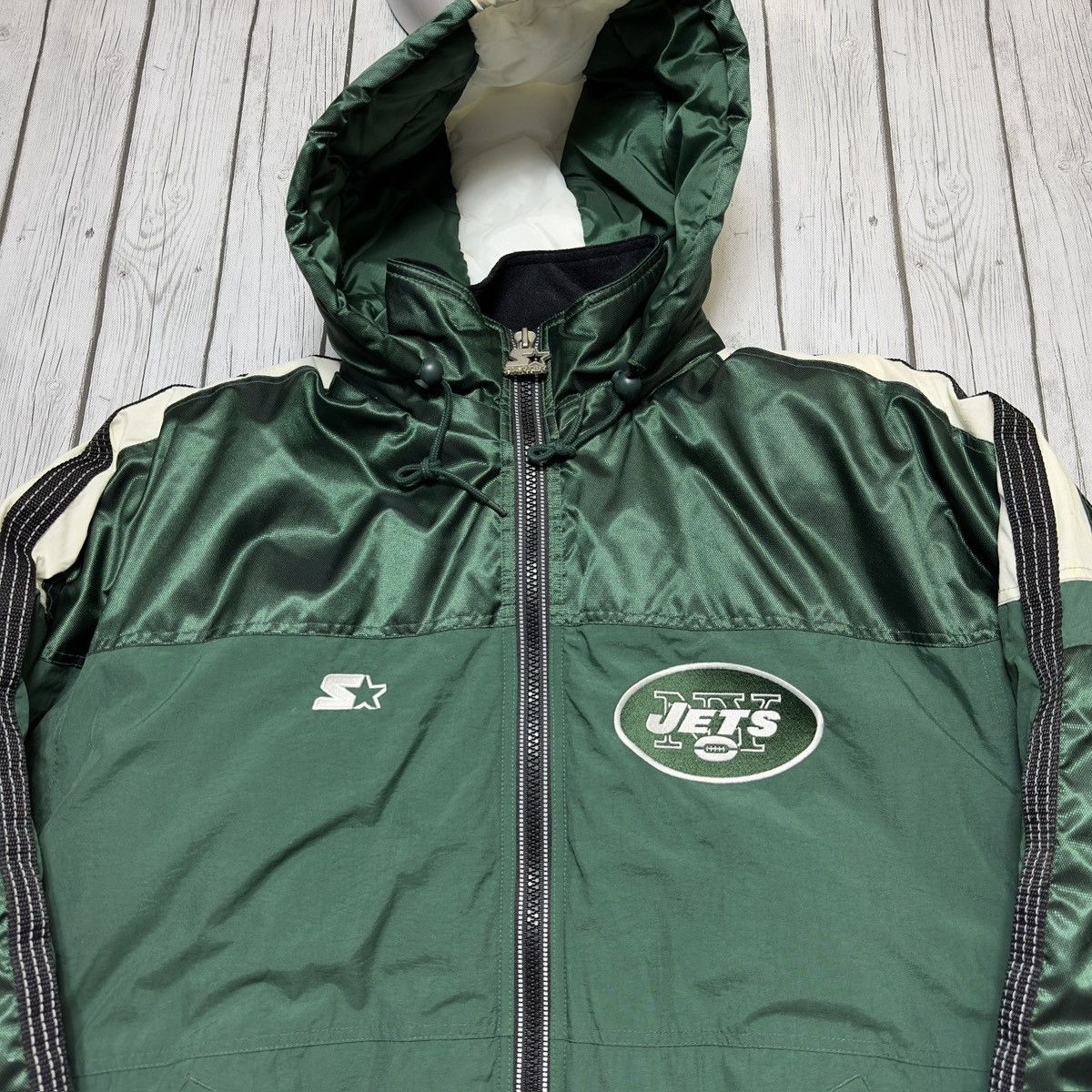 NFL × Starter × Vintage Vintage New York Jets jacket Size US L / EU 52-54 / 3 - 5 Thumbnail