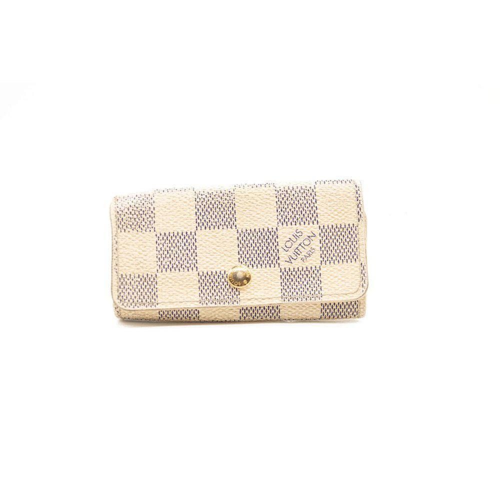 Louis Vuitton Louis Vuitton Damier Azur Multicles 4 Key Holder Size ONE SIZE - 1 Thumbnail