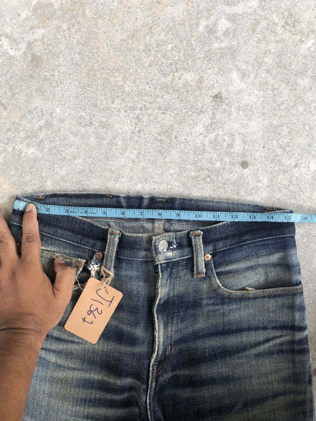 KOJIMA GENES Kojima Genes Distressed Jeans Broken Size US 30 / EU 46 - 22 Thumbnail