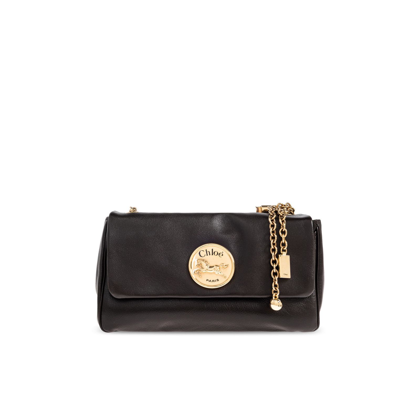 Chloe Chloe Medium Heritage Soft Black Leather Shoulder Bag New & Size ONE SIZE - 1 Thumbnail