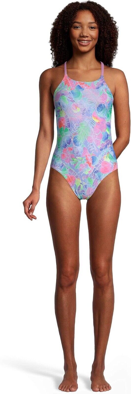 Speedo Speedo womens Women's Swimsuit One Piece Endurance Turnz Ti Size XS / US 0-2 / IT 36-38 - 2 Thumbnail