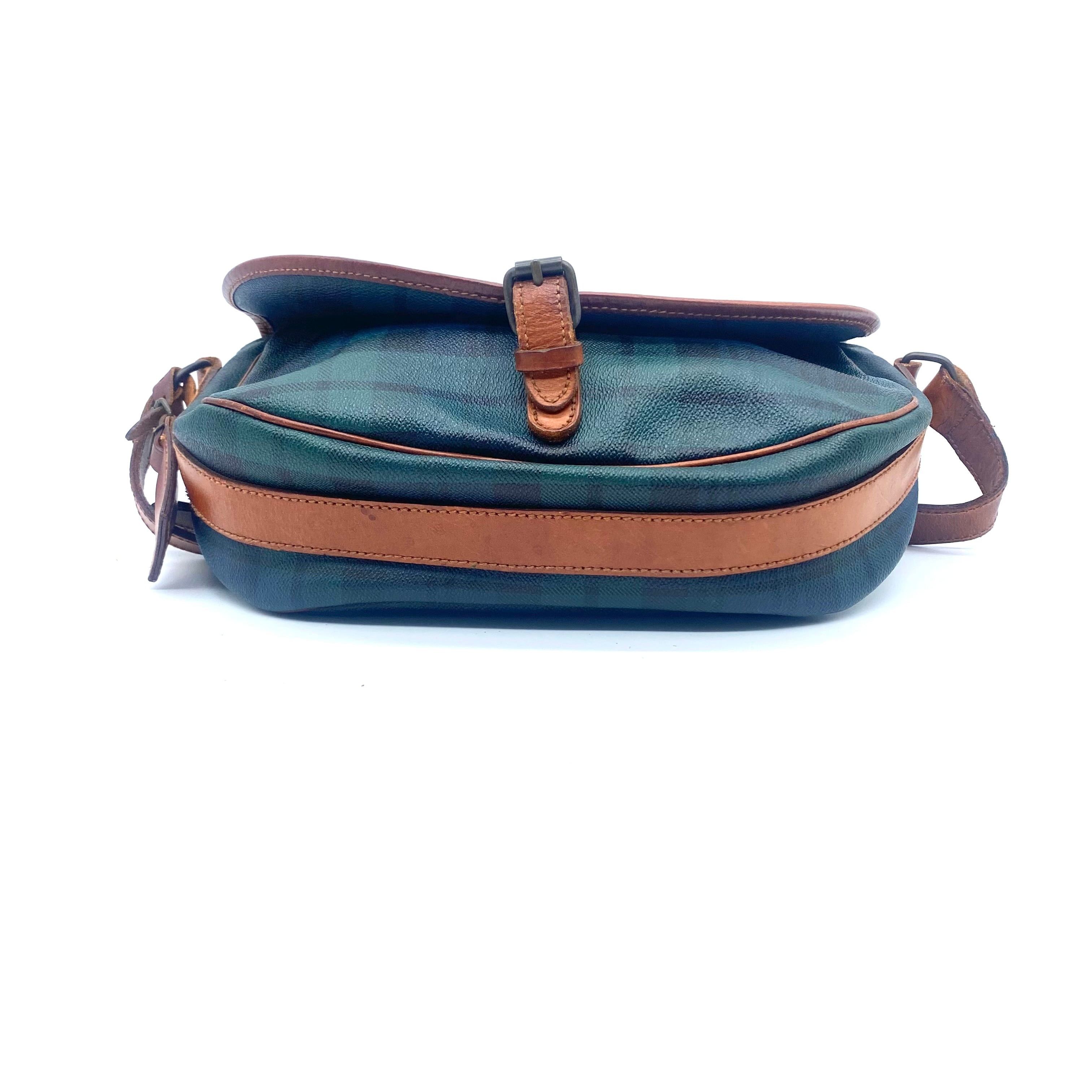 Polo Ralph Lauren Polo Ralph Lauren Shoulder Bag Green Check Pattern Size ONE SIZE - 4 Thumbnail
