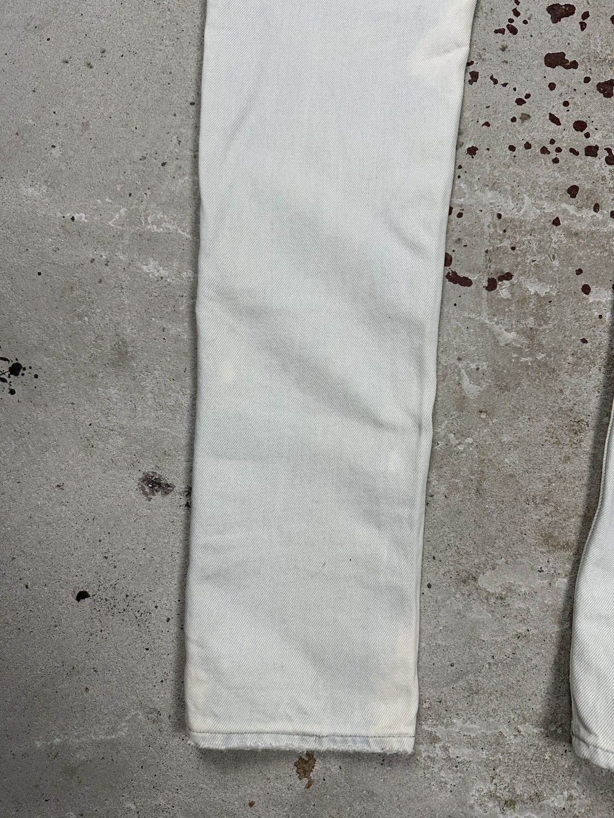 Polo Ralph Lauren × Vintage Vintage Y2K Ralph Lauren Distressed Bleached Denim Pants Size US 31 - 13 Thumbnail