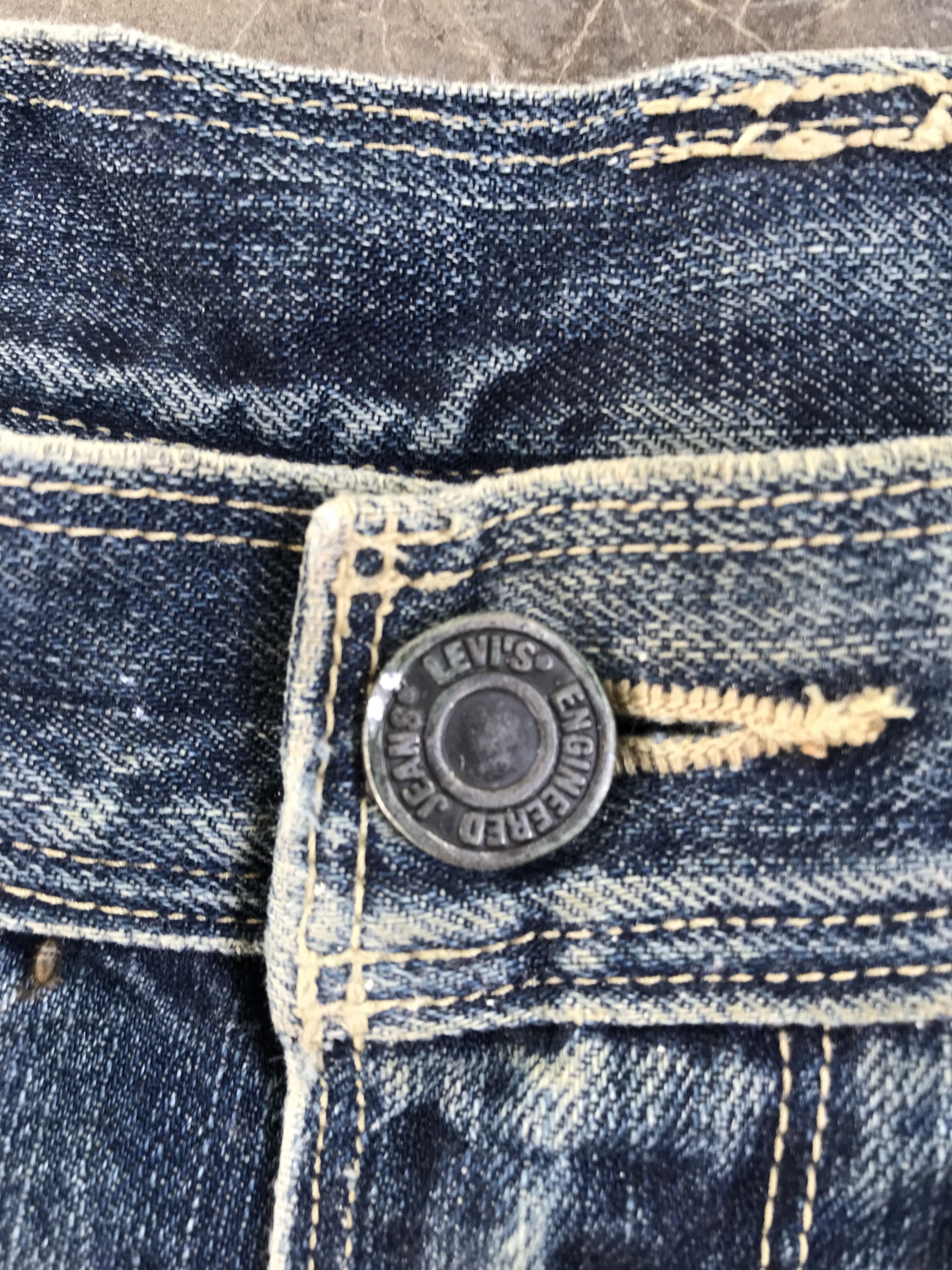 Levi's Rare Levis Engineeref jeans Bootcut -Size 32-Distressed Size US 32 / EU 48 - 15 Thumbnail