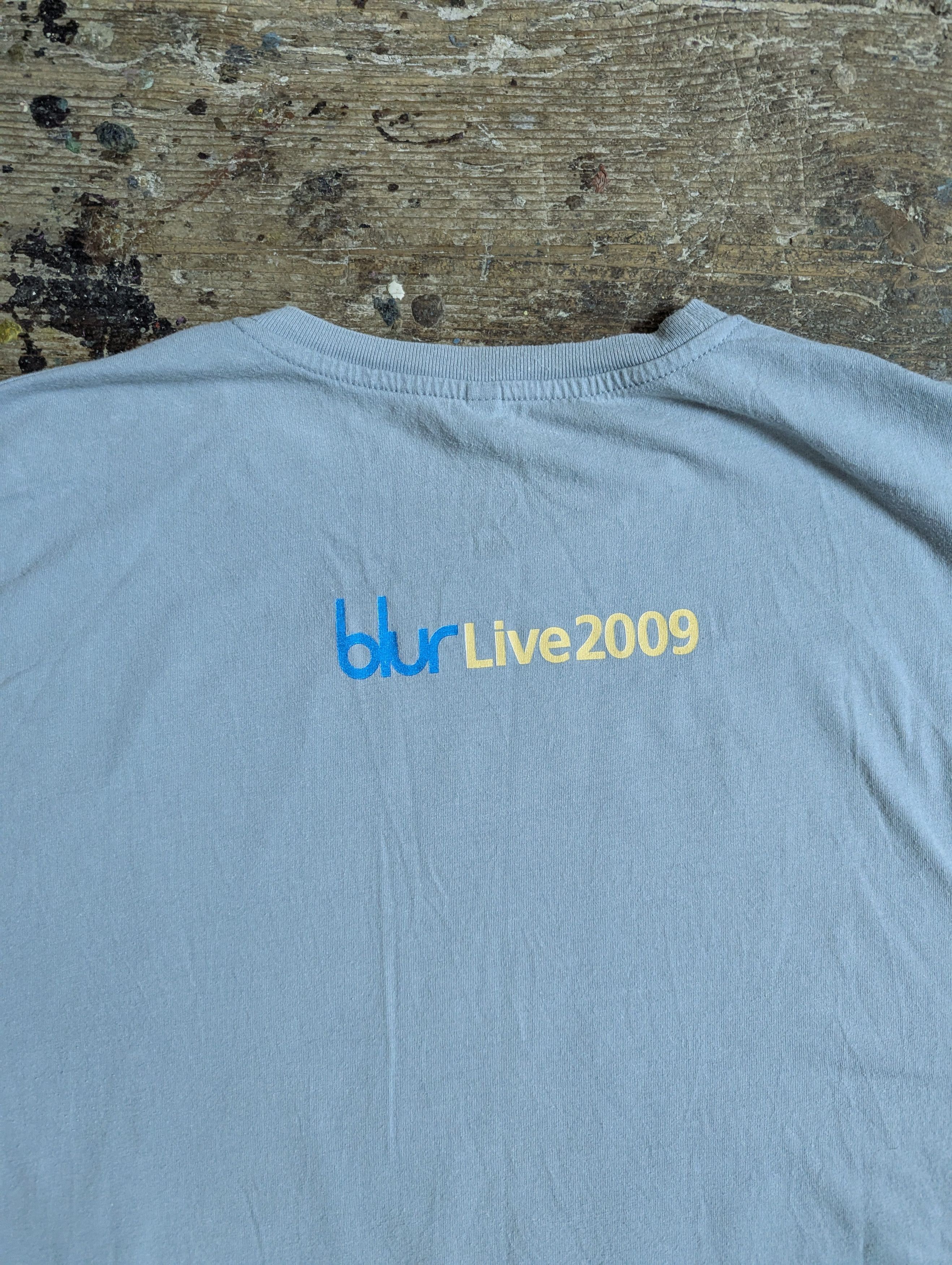 Band Tees 2009 Blur "The Best Of" Hyde Park Concert Live T Shirt Size US XL / EU 56 / 4 - 6 Thumbnail