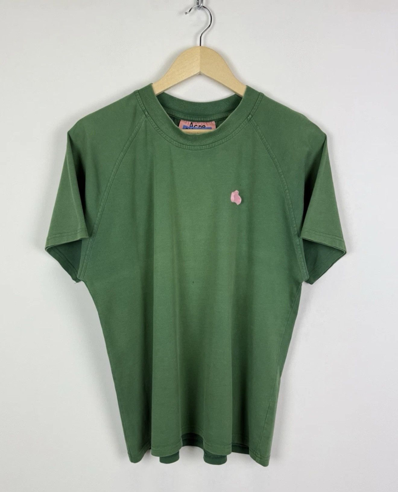 Acne Studios Acne Studios Blå Konst College JO PSS16 Short Sleeve T-Shirt Size US S / EU 44-46 / 1 - 1 Thumbnail