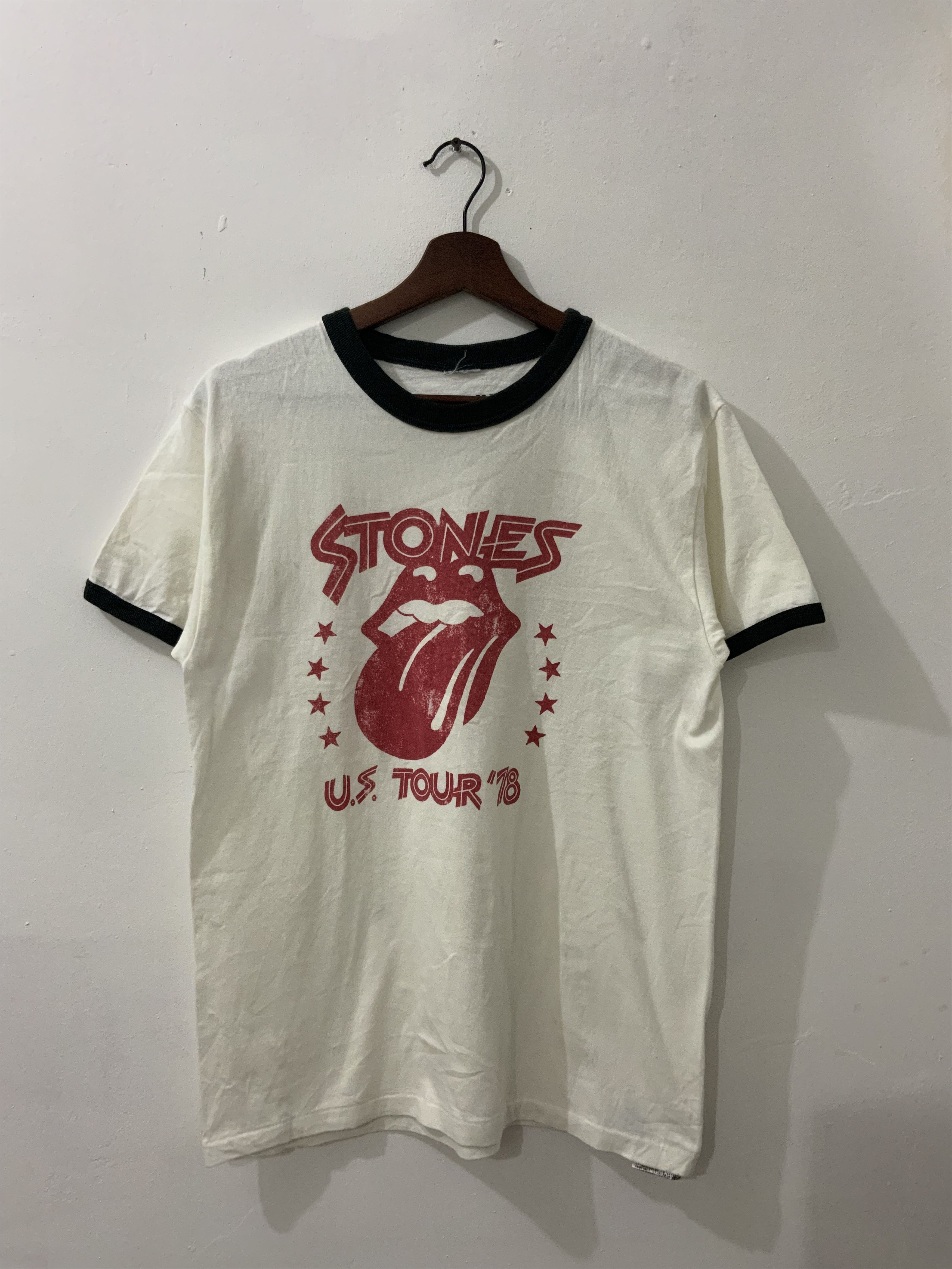 Band Tees The Rolling Stone U.S Tour ‘78 Ringer Tee Size US M / EU 48-50 / 2 - 2 Thumbnail