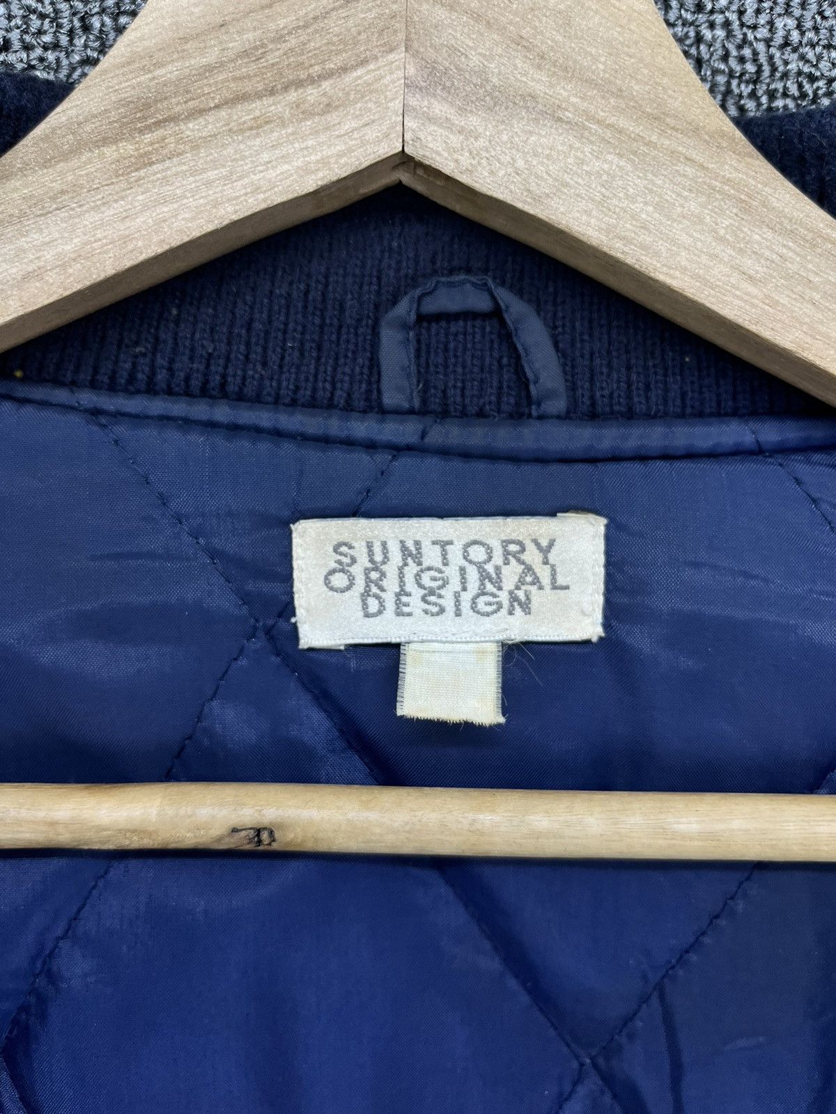 Japanese Brand Vintage Suntory Coffee Boss Varsity Leather Jacket Size US M / EU 48-50 / 2 - 8 Thumbnail