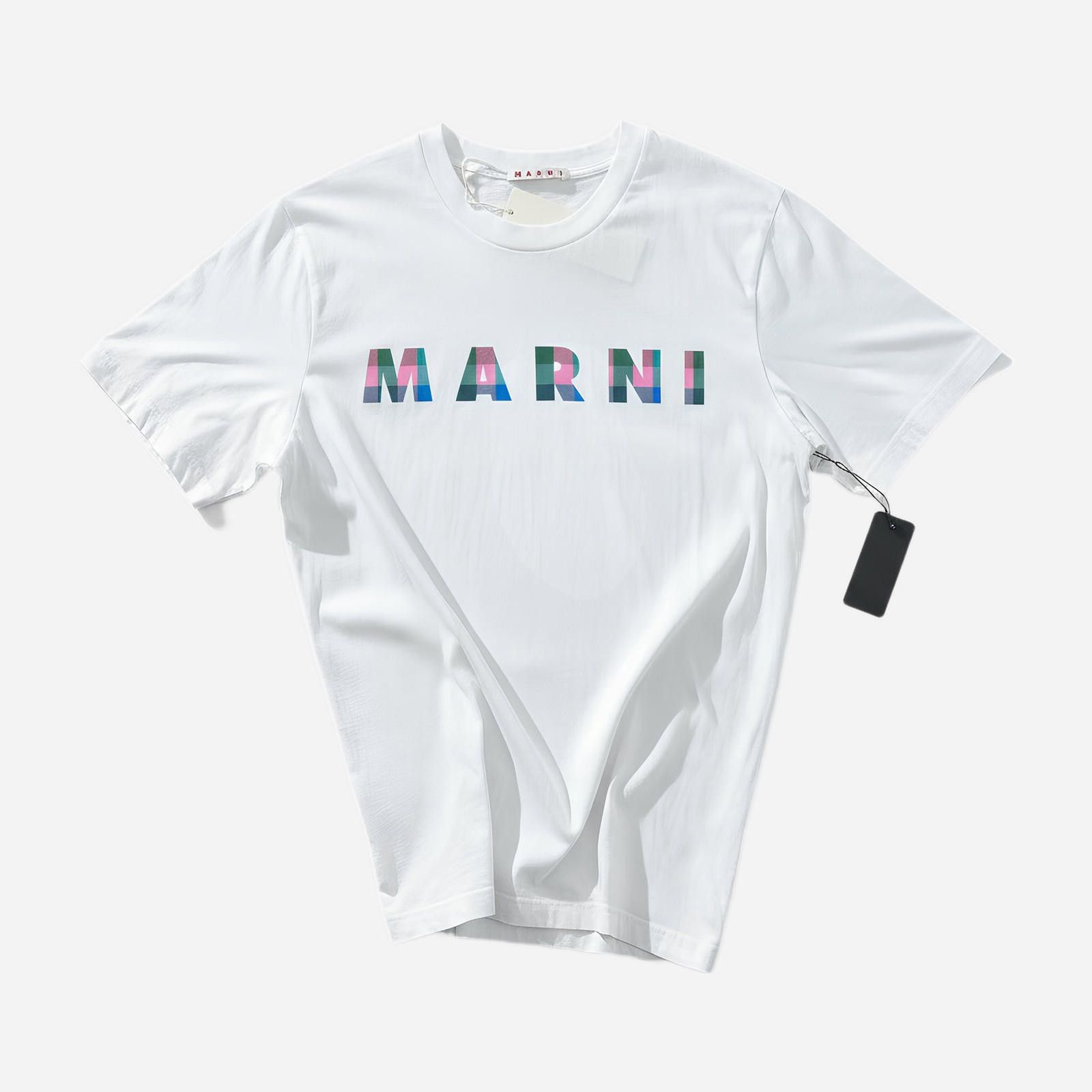 Marni Marni Knit T-Shirt Lily White 52 New Size US XL / EU 56 / 4 - 1 Thumbnail