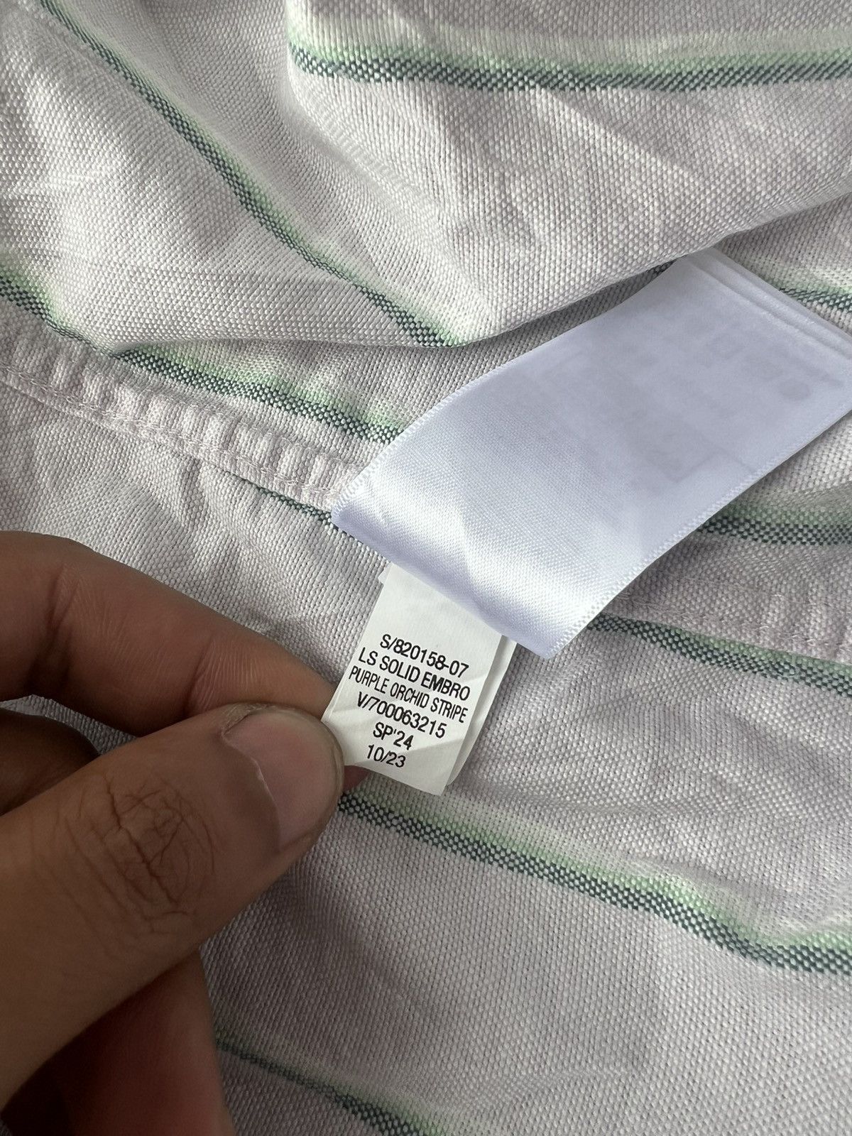 Gap × John Elliott RARE GAP Brannan Bear Big Baggy Shirt Oxford Striped Shirt Size US L / EU 52-54 / 3 - 9 Thumbnail