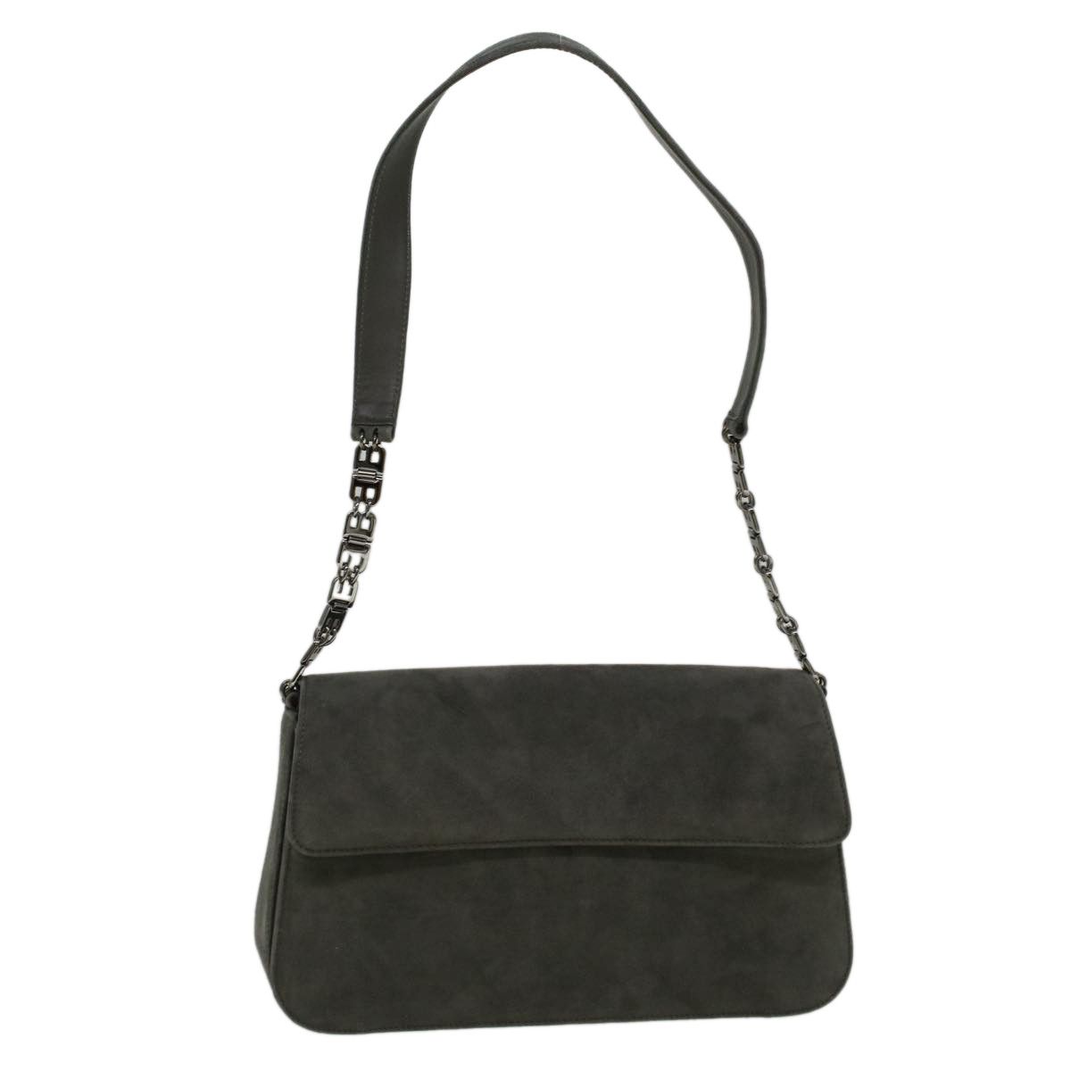 Bally Black Suede Shoulder Bag (Pre-Owned) Size ONE SIZE - 1 Thumbnail