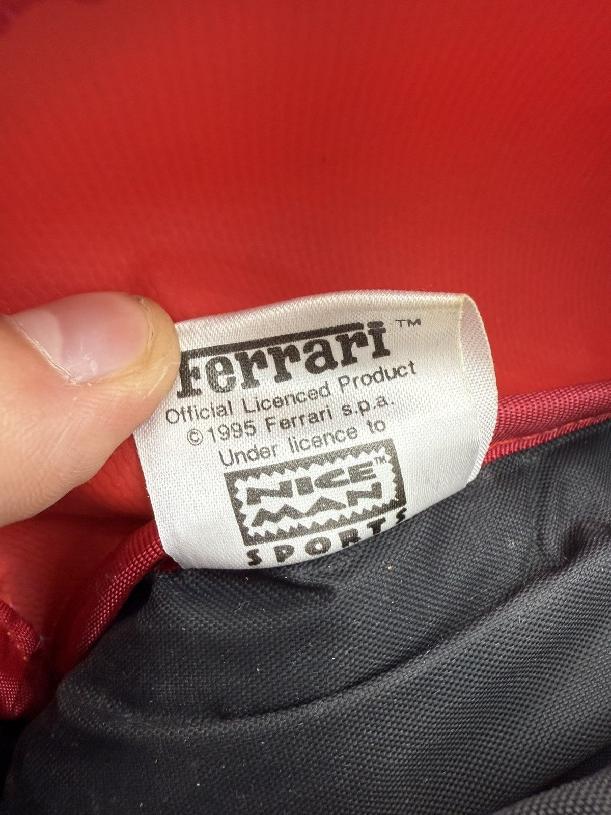 Ferrari × Vintage Vintage Ferrari 1995 Logo Waist Bag Size ONE SIZE - 5 Thumbnail