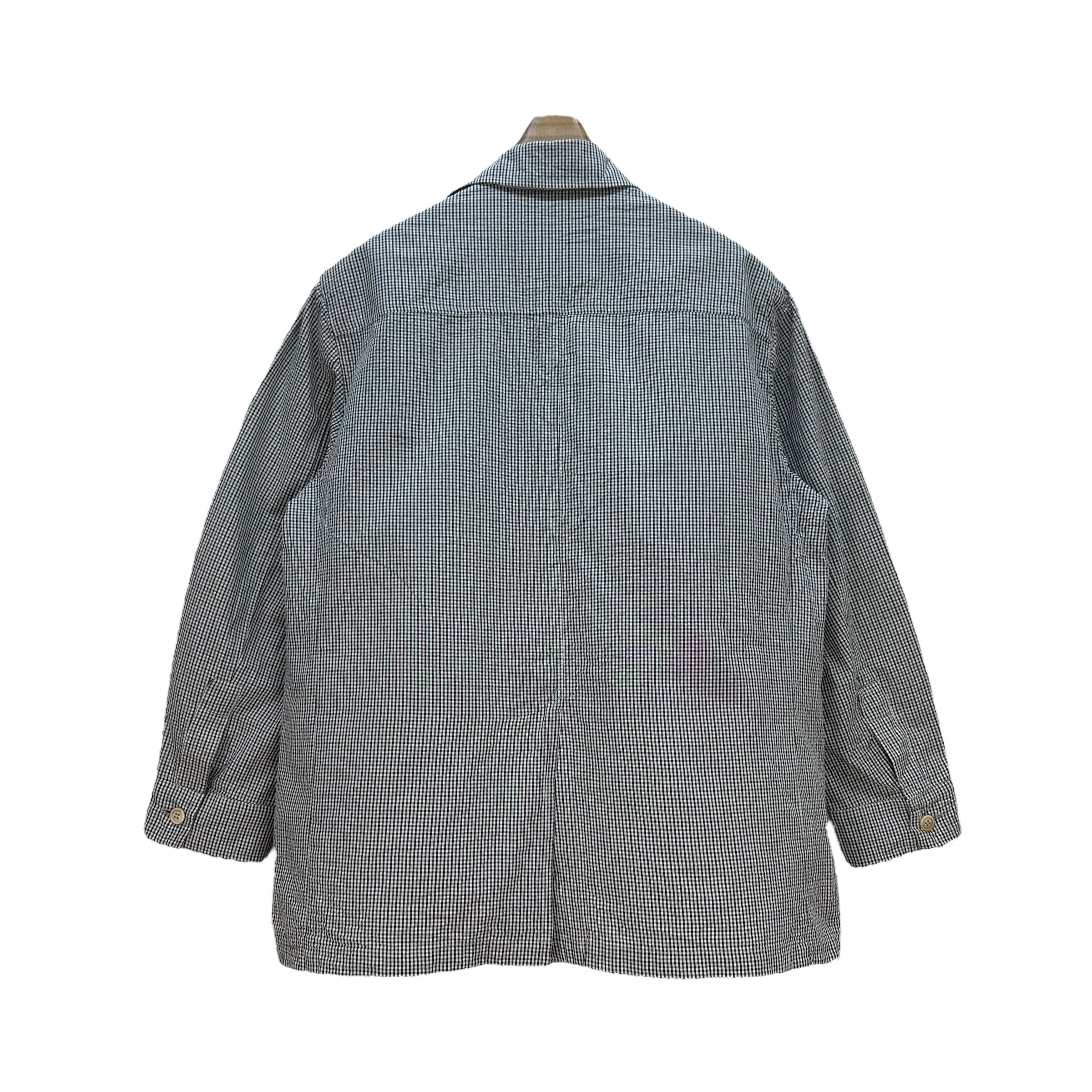 Burberry BURBERRY MINI CHECKED PLAID BUTTON UP SHIRT #8728-023 Size US M / EU 48-50 / 2 - 9 Thumbnail