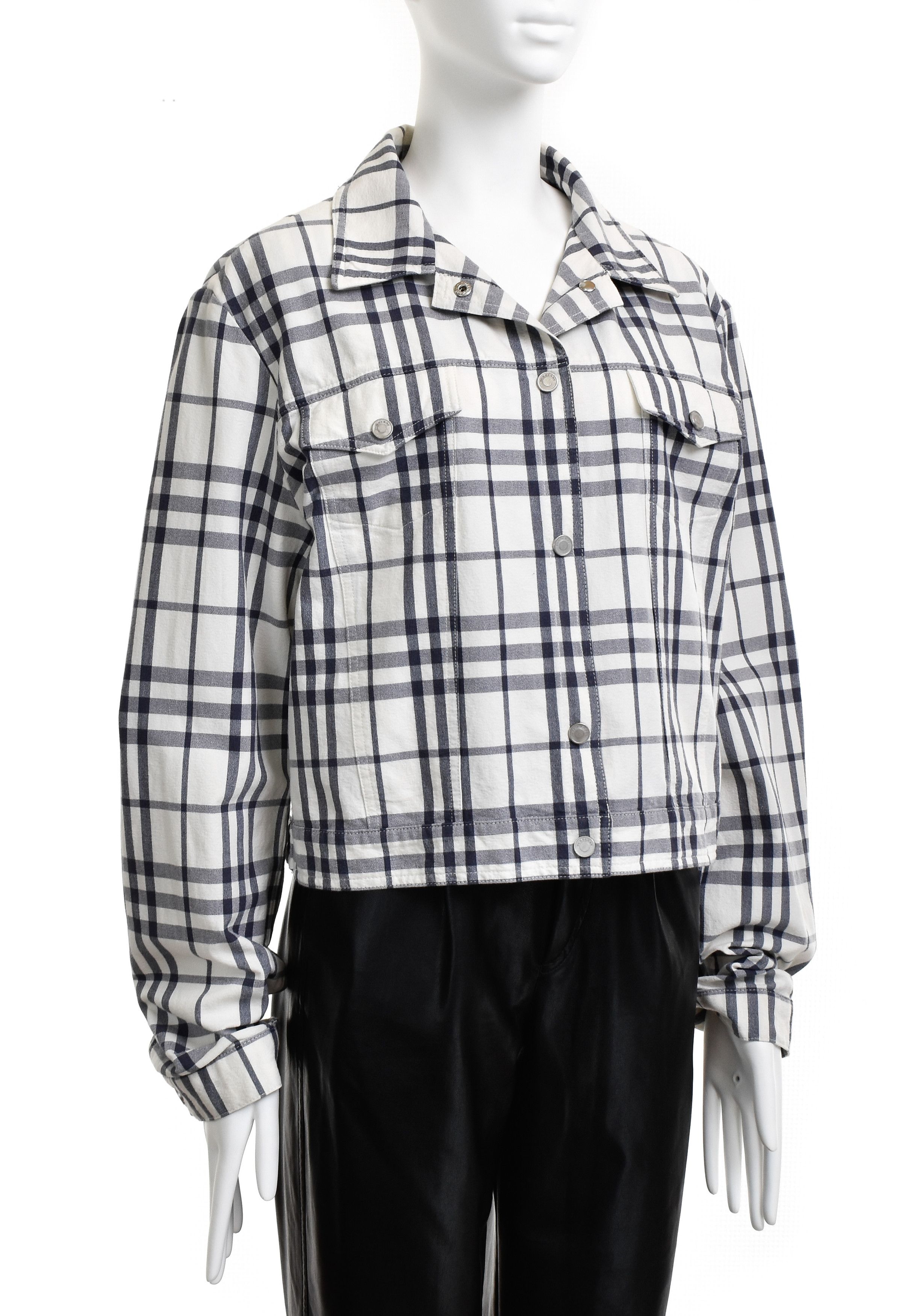 Burberry BURBERRY Vintage Full Nova Check Cotton Coat Jacket 44IT Size XL / US 12-14 / IT 48-50 - 1 Thumbnail