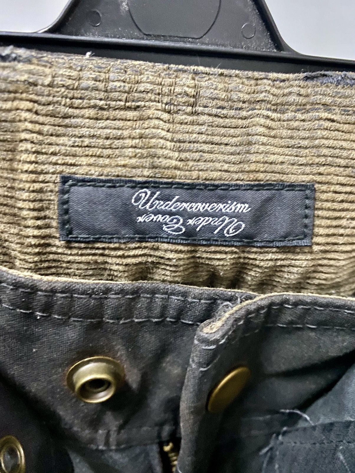 Undercover Vintage Undercover AW08 oiled waxed Cargo Bondage Pants Size US 30 / EU 46 - 10 Thumbnail