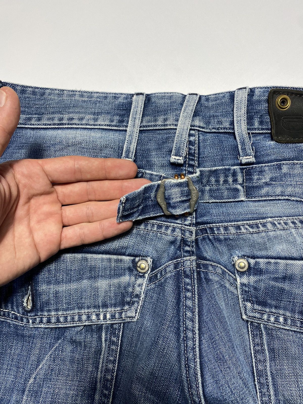 G-Star Vintage G-star raw workwear double knee jeans size 30/32 Size US 30 / EU 46 - 5 Thumbnail