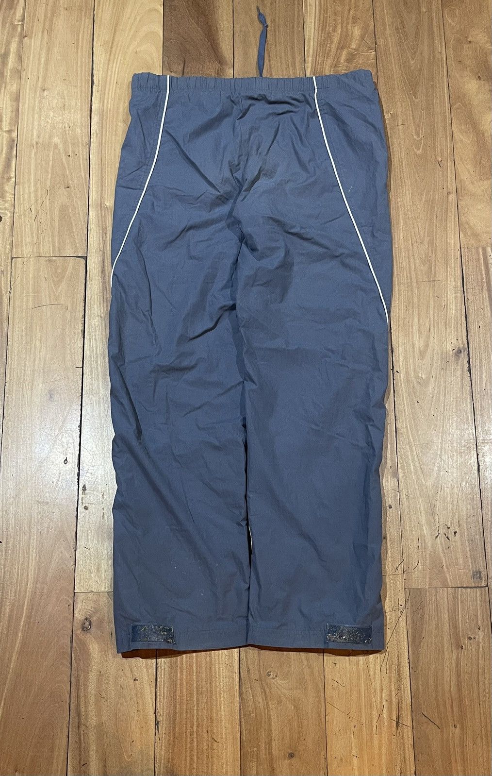 Nike Vintage Nike grey Trackpants size M Y2K adjustable Baggy Sk8 Size US 34 / EU 50 - 3 Thumbnail