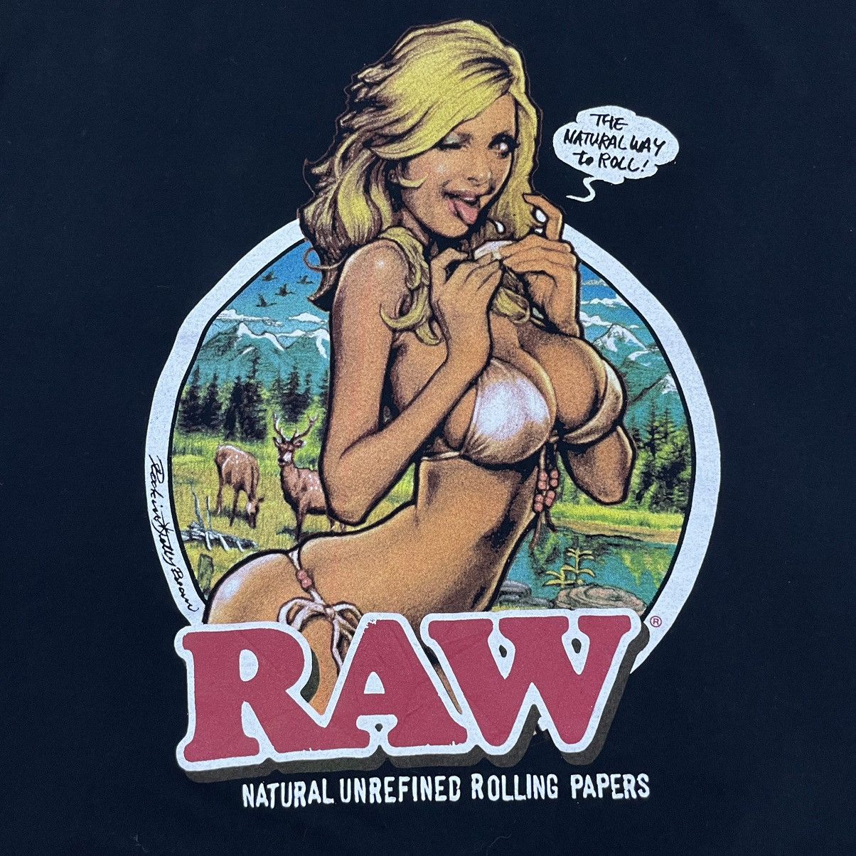 Hypebeast RAW X Rockin Jelly Bean "RAW Girl" Tee Size US S / EU 44-46 / 1 - 3 Thumbnail