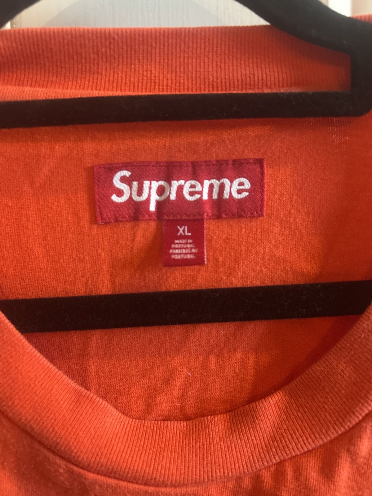Supreme SUPREME embroidered flag tee Size US XL / EU 56 / 4 - 3 Thumbnail
