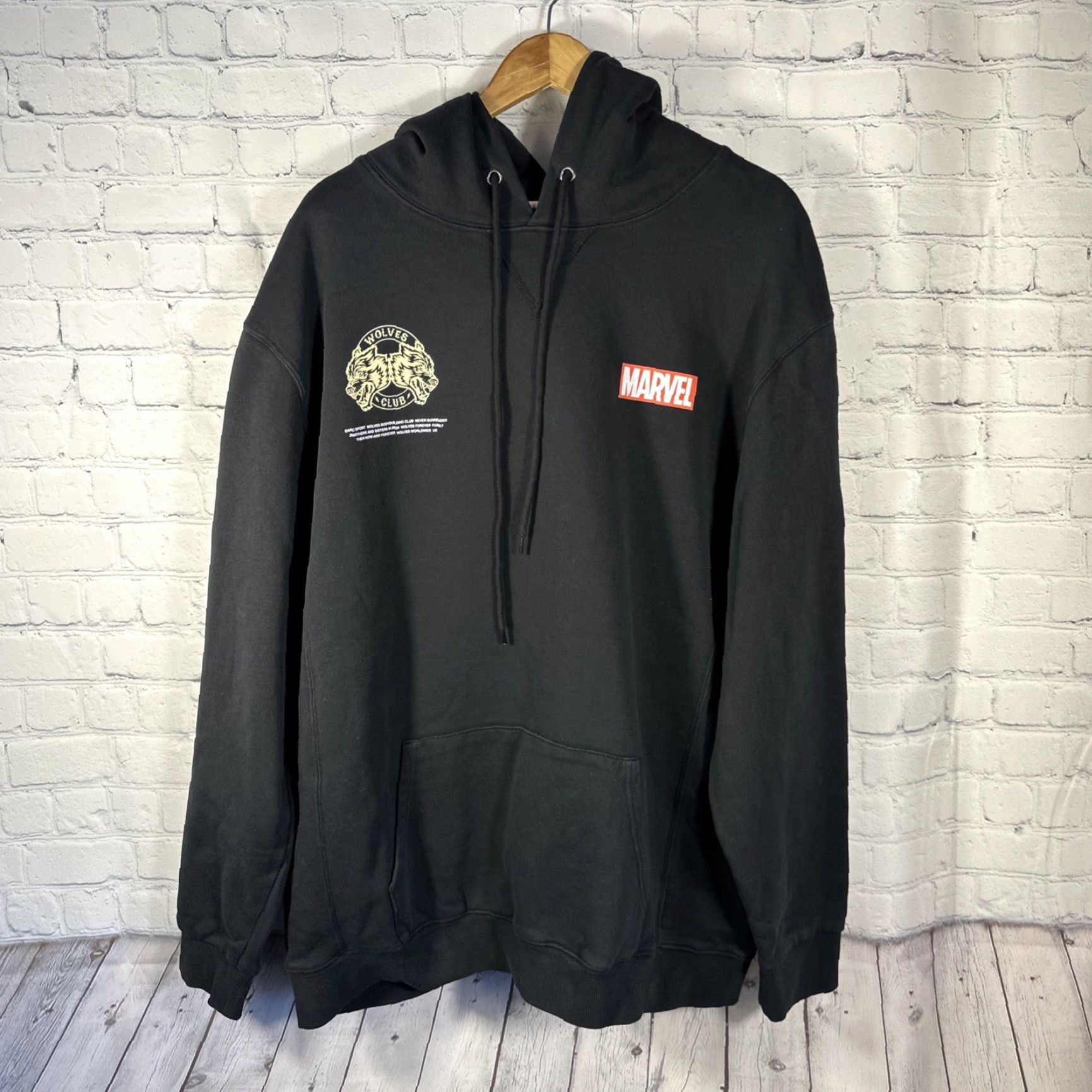 Vintage Darc Sport x Marvel Wolverine Pain Pigment Hoodie XL Black Unisex Adults Graphic Print Pullover Hooded Limited Edition 1000 Size US XL / EU 56 / 4 - 6 Thumbnail