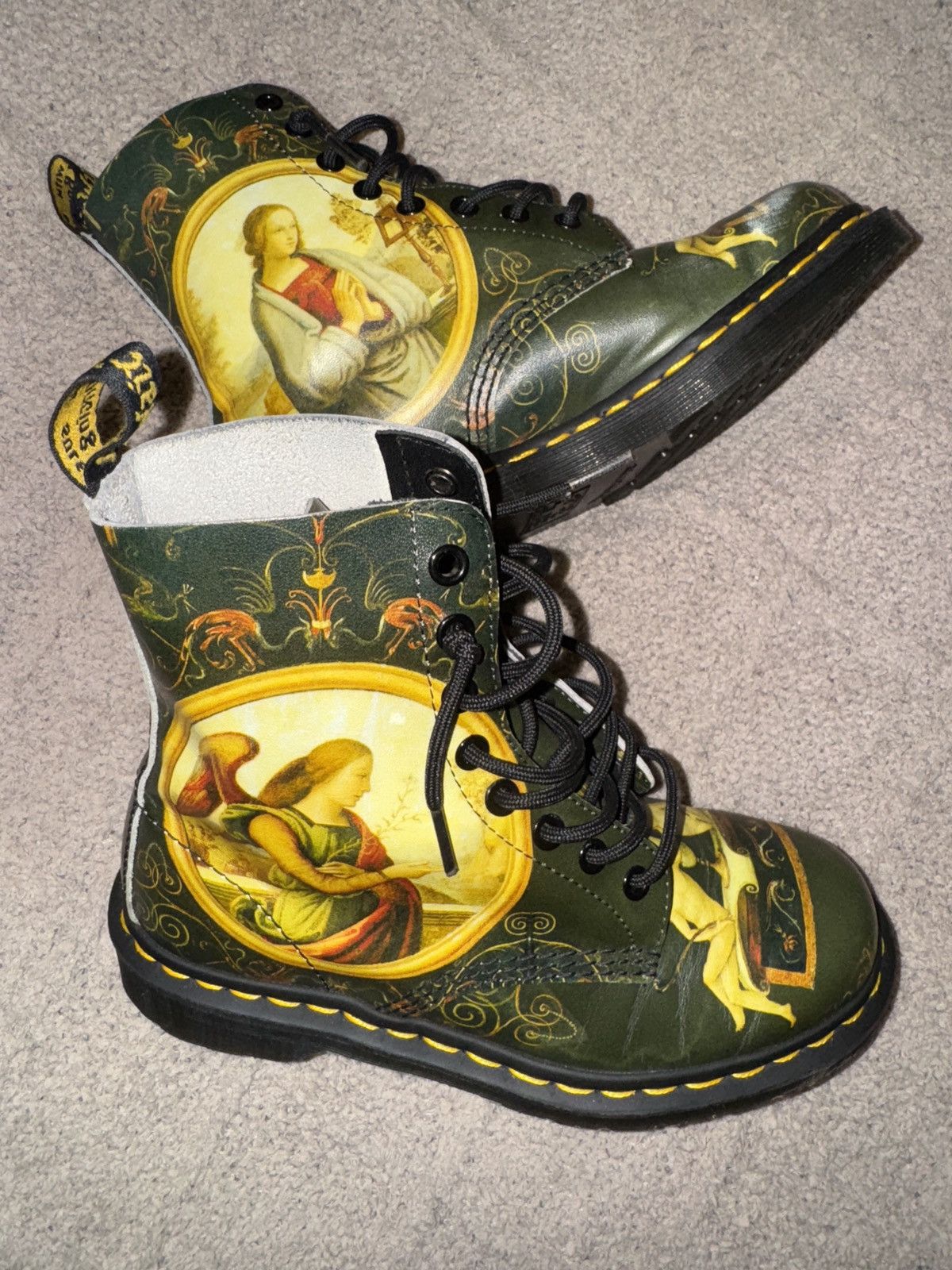 Dr. Martens 🎨 Dr. Martens 1460 Pascal Di Paolo Artist Series Size US 6 / IT 36 - 3 Thumbnail