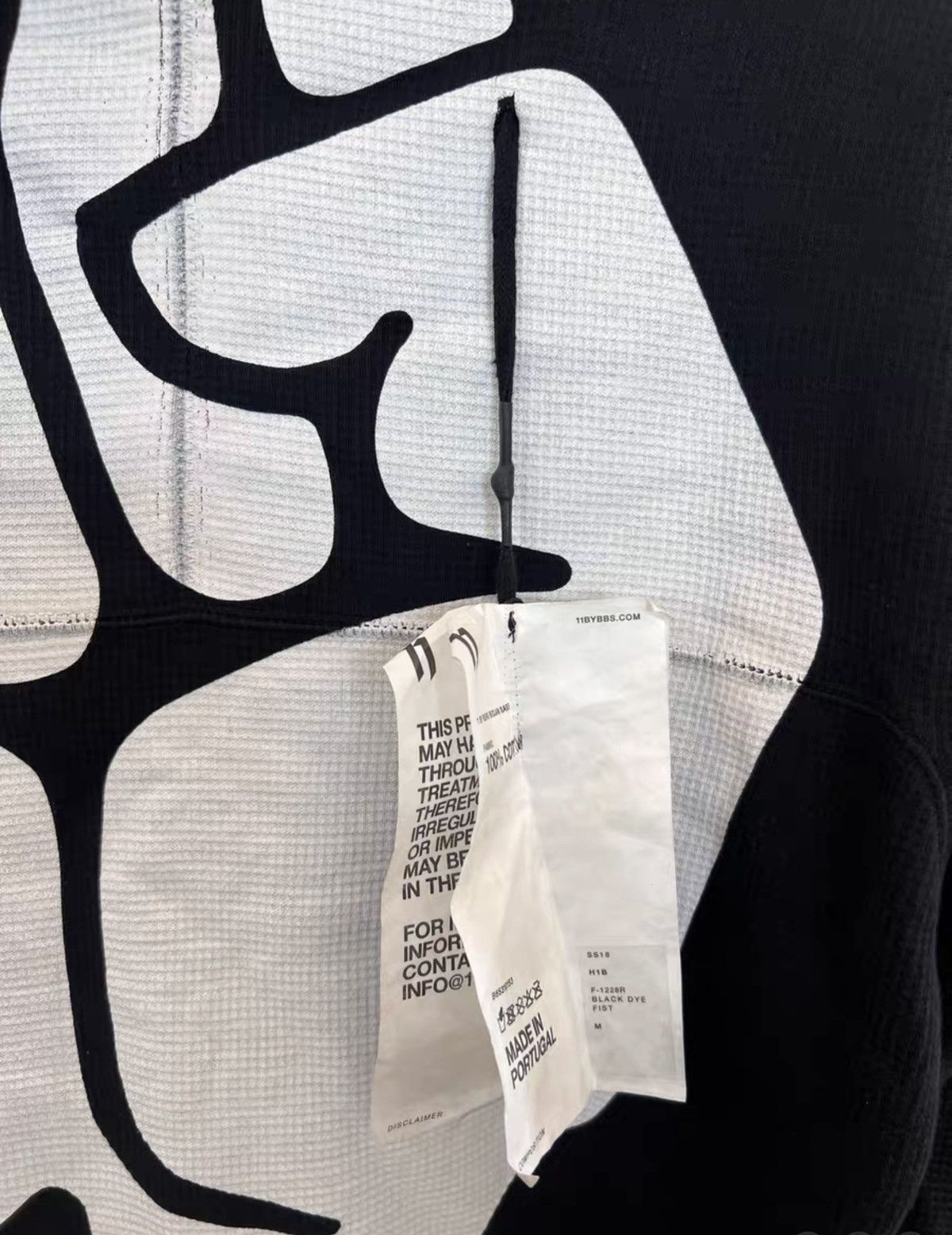 11 By Boris Bidjan Saberi 11ByBBS Graphic Print Hoodie with Balaclava Size US M / EU 48-50 / 2 - 4 Thumbnail