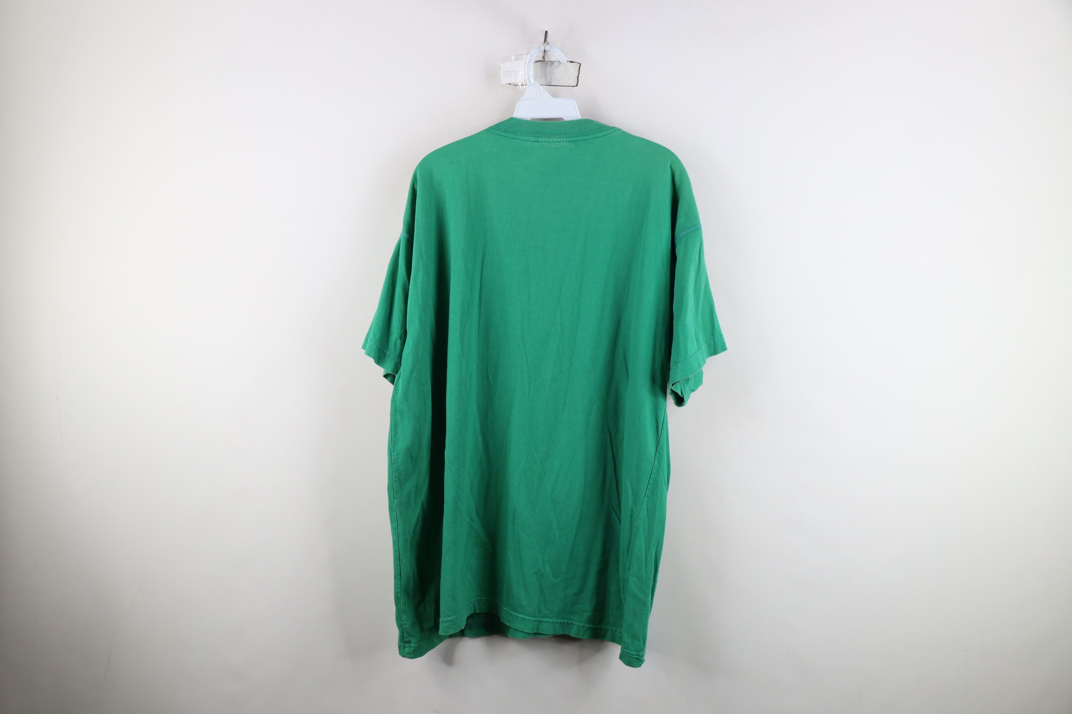Vintage Vintage 90s Streetwear Baggy Fit Pocket Henley T-Shirt Green Size US XL / EU 56 / 4 - 11 Thumbnail