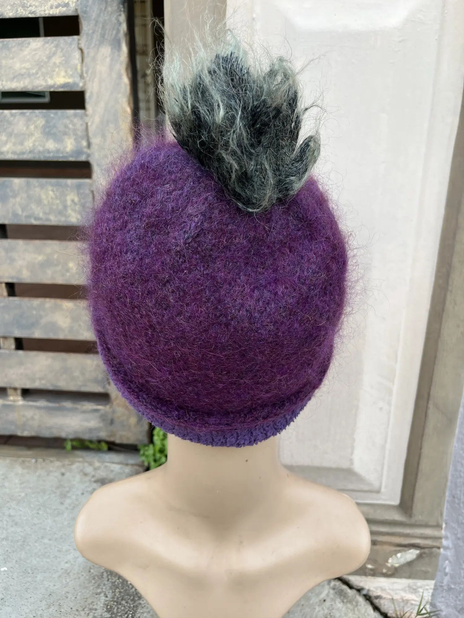 CA4LA Ca4la Japan Mohair Beanie Hat Size ONE SIZE - 6 Thumbnail
