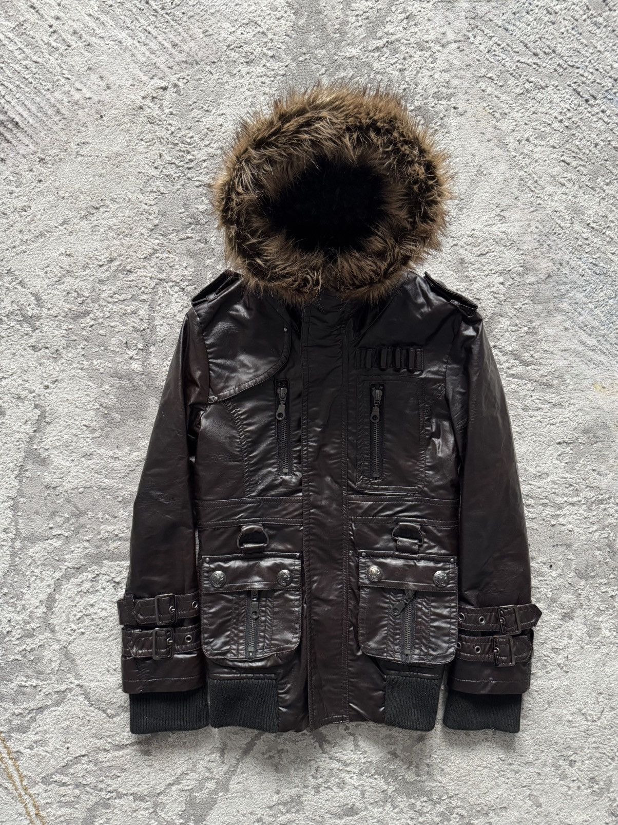 In The Attic In The Attic tactical bondage leather jacket Size US L / EU 52-54 / 3 - 2 Thumbnail