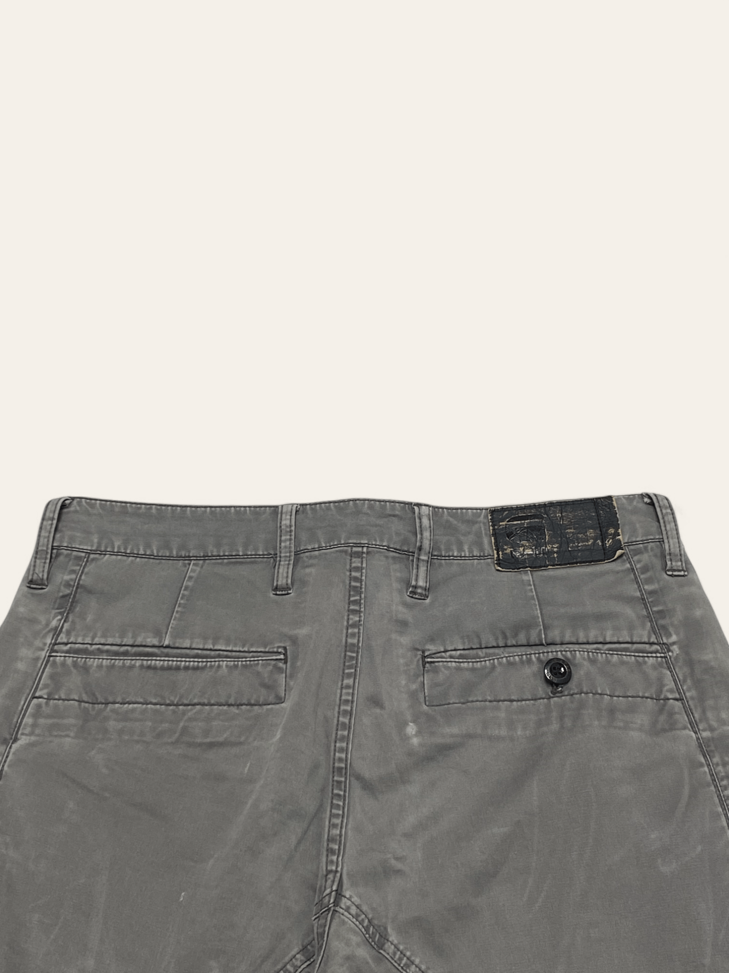 G-Star Vintage G STAR RAW Grey Washed Pants Jeans J Cut Y2k Size US 33 - 14 Thumbnail