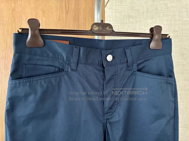 Hermes Hermes Elastic cotton twill jeans Size US 40 / EU 56 - 2 Thumbnail