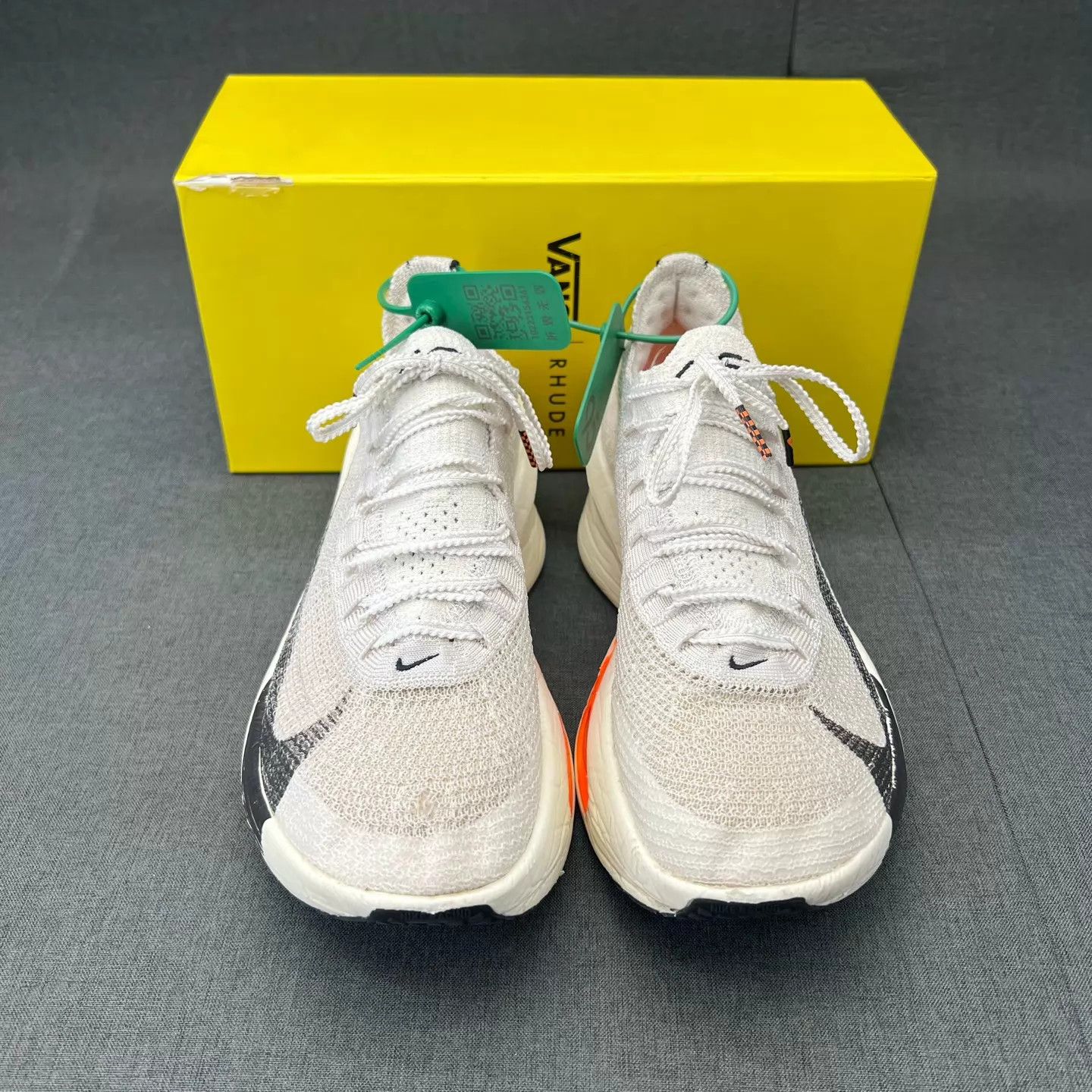 Nike AlphaFly 3 White Orange 42 Near Mint Size US 9 / EU 42 - 4 Thumbnail