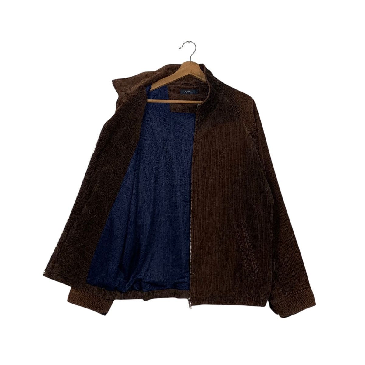 Nautica Vintage 90’s NAUTICA Corduroy Casual Jacket #2651-C119 Size US L / EU 52-54 / 3 - 7 Thumbnail