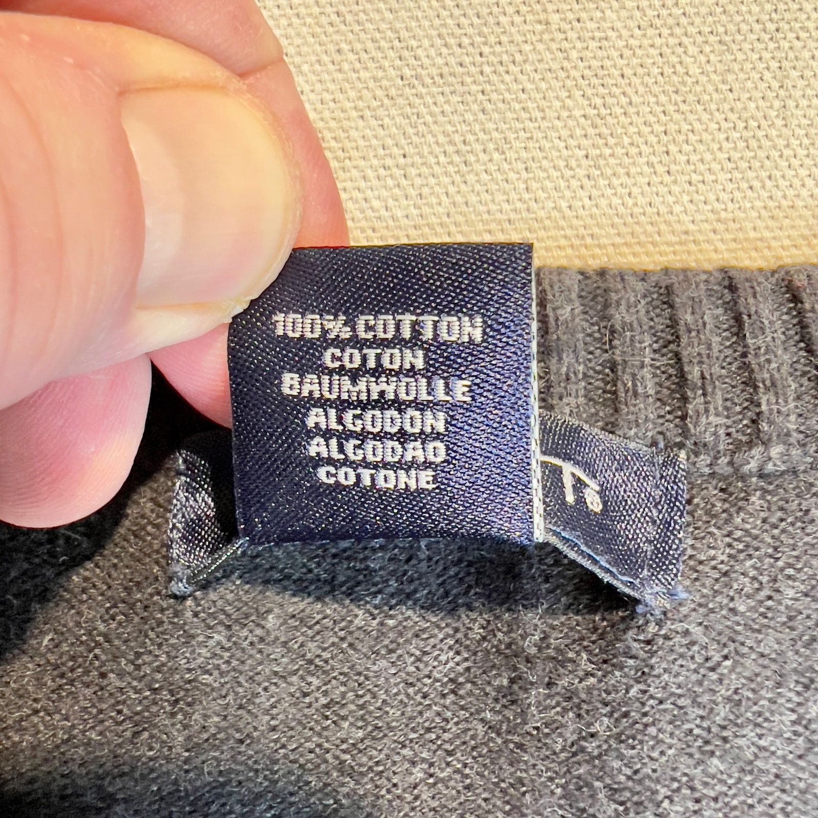 Gant Gant Vintage Made in Hong Kong Blue Argyle V-Neck Sweater Size US XXL / EU 58 / 5 - 9 Thumbnail