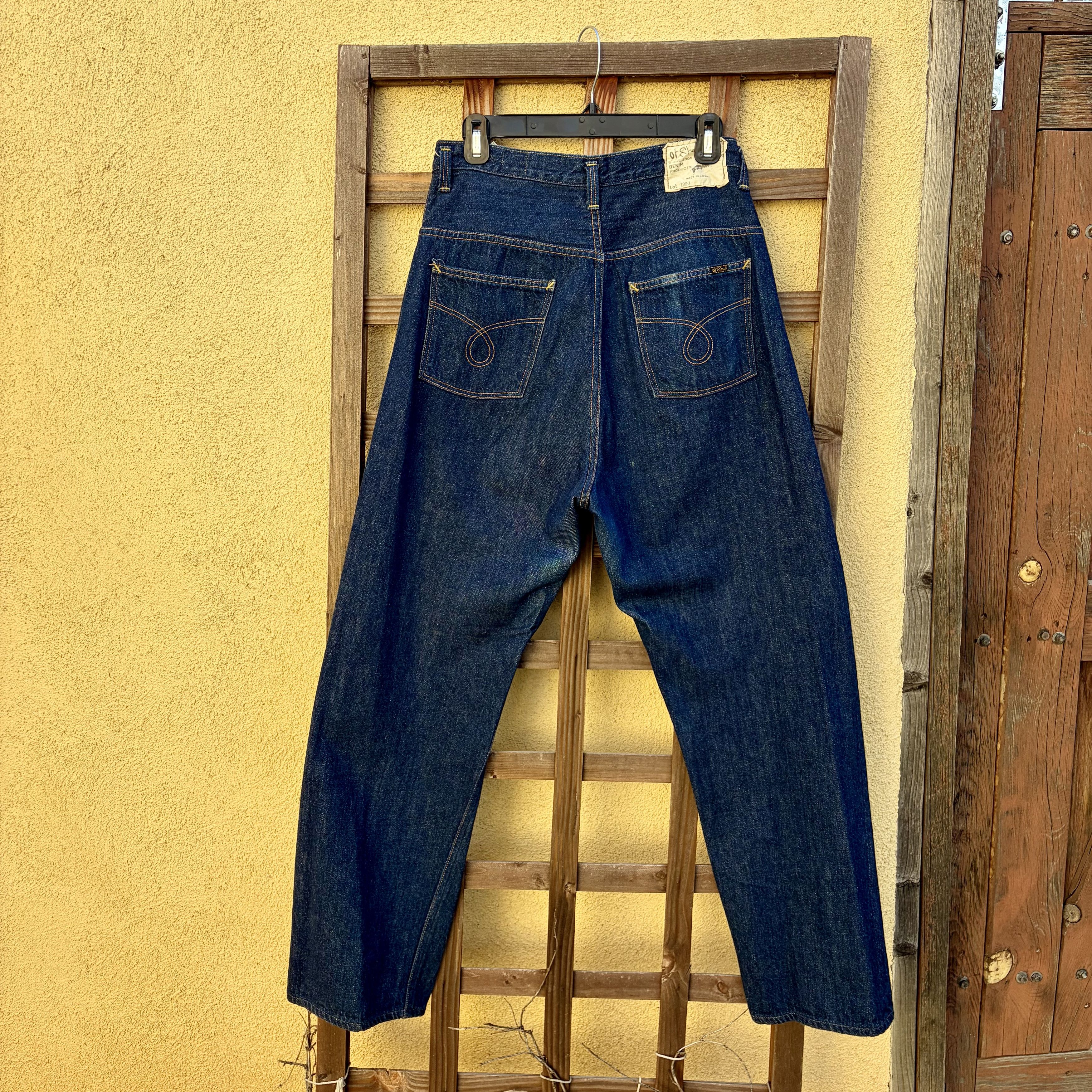 Orslow Orslow High Waisted Women’s Selvedge Jeans Size 29" - 2 Thumbnail
