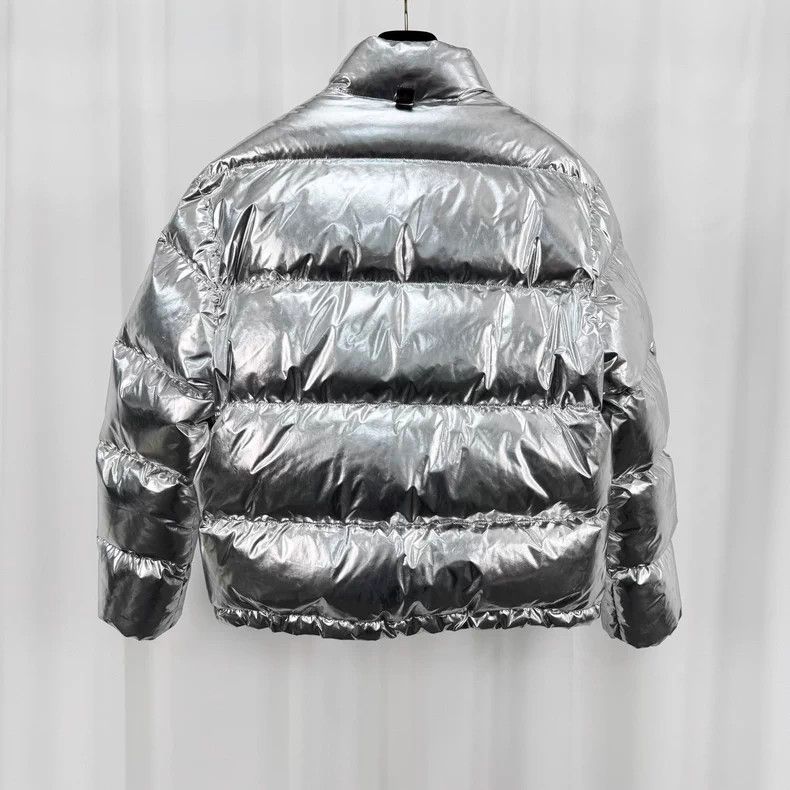 Louis Vuitton Louis Vuitton Silver Gloss Down Jacket Size XS / US 0-2 / IT 36-38 - 2 Thumbnail