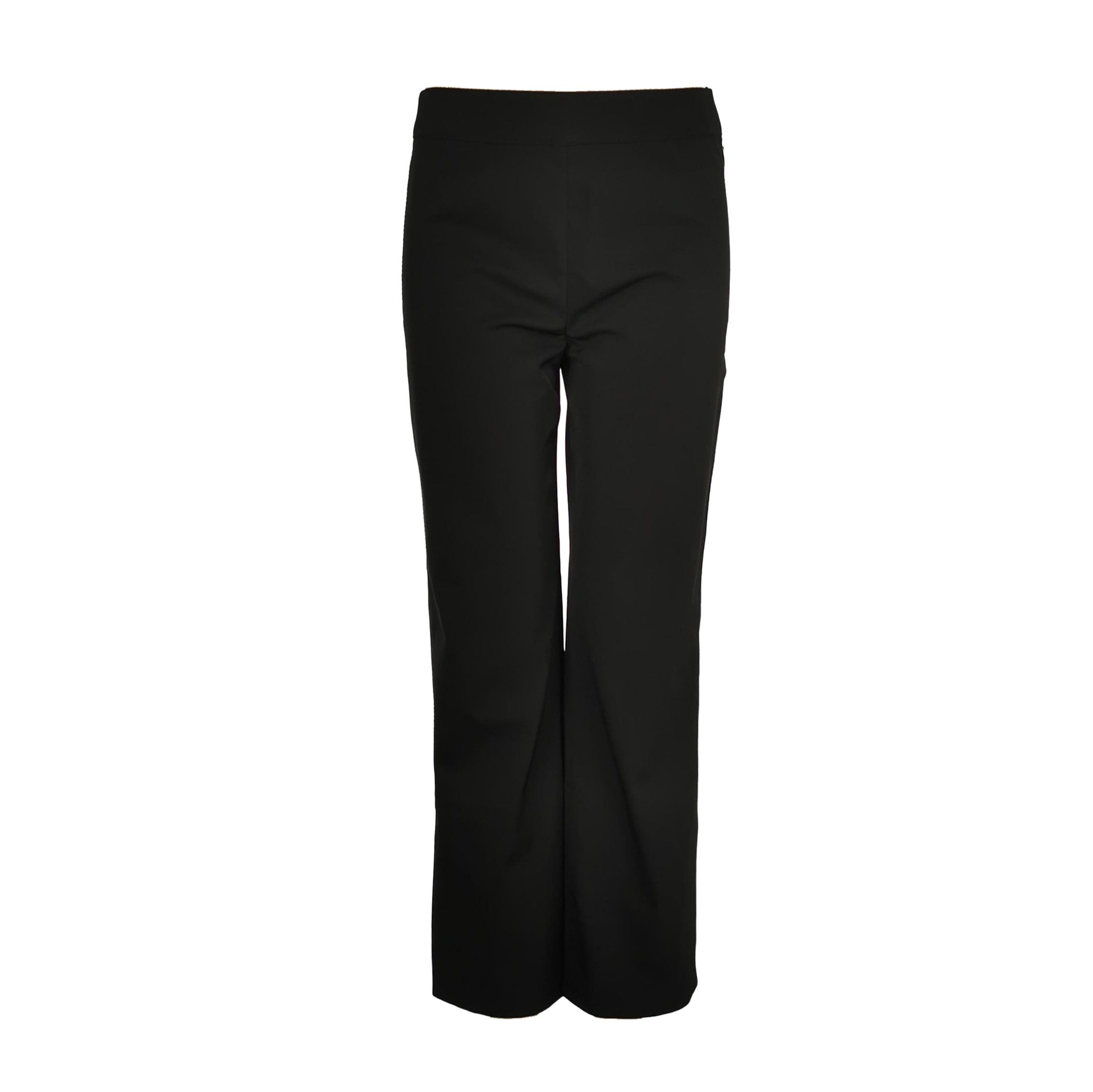 Prada Prada Black Straight Leg Pants Size 38 0089 Size 38" / US 16 / IT 52 - 1 Thumbnail