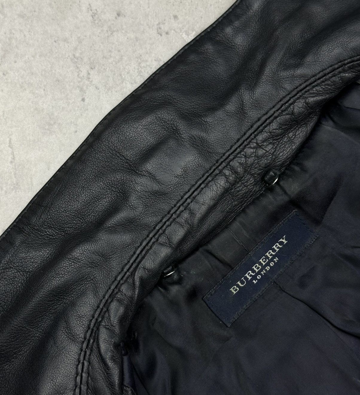 Burberry Women Burberry Leather Jacket Black size M Size M / US 6-8 / IT 42-44 - 9 Thumbnail
