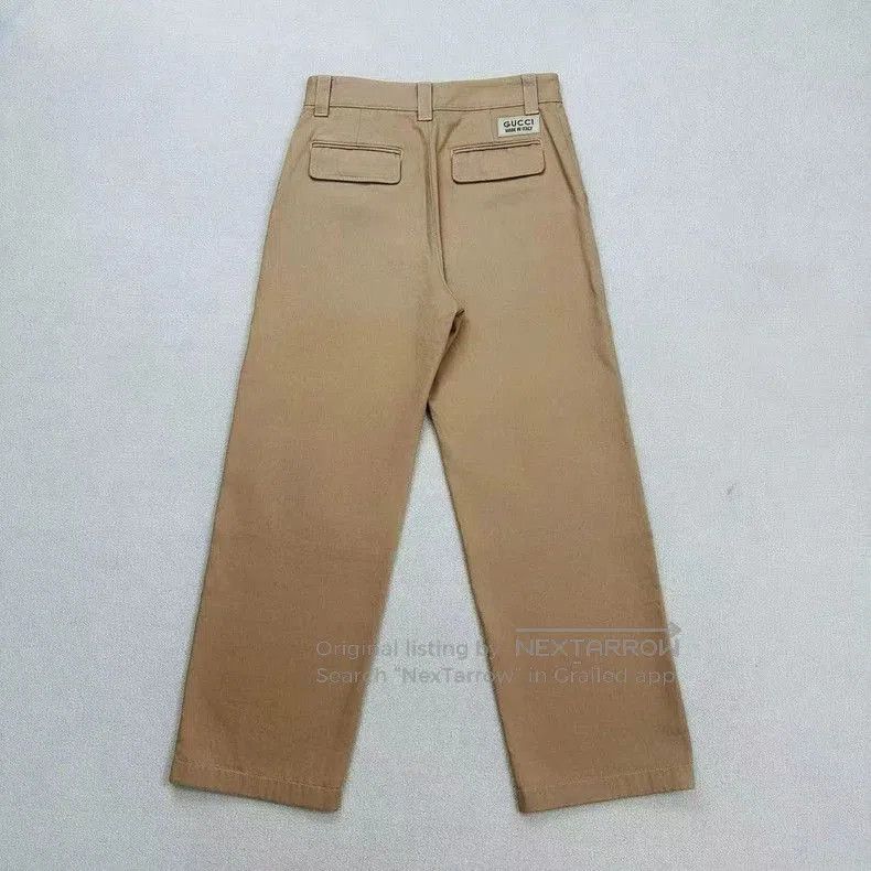 Gucci Gucci Embroidered Logo Patchwork Jeans. Size US 32 / EU 48 - 2 Thumbnail