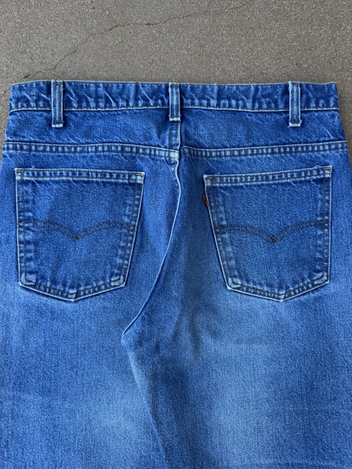 Levi's Vtg 80’s Levi’s 646 Orange Tab Bellbottom Flare Jeans 34x28 Size US 34 / EU 50 - 7 Thumbnail