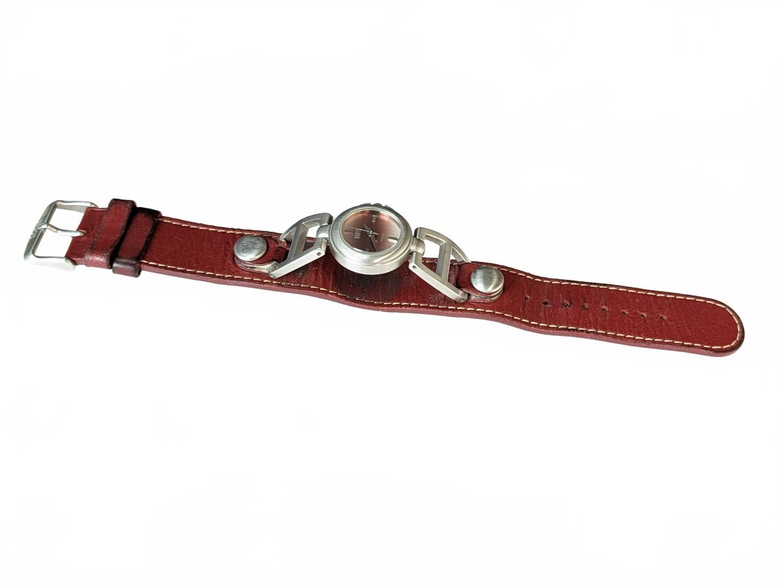 Roots Roots Round Women Wristwatch Boho Style Rock Strap Brown Size ONE SIZE - 5 Thumbnail