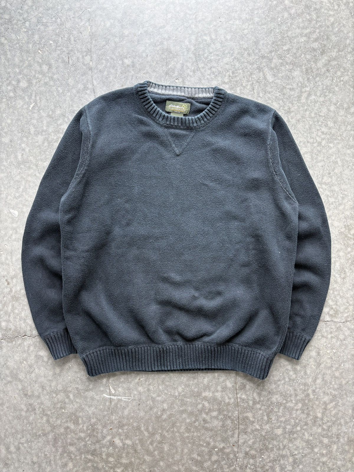 Eddie Bauer Vintage Y2K Eddie Bauer Fisherman Knit Sweater Size US L / EU 52-54 / 3 - 1 Thumbnail